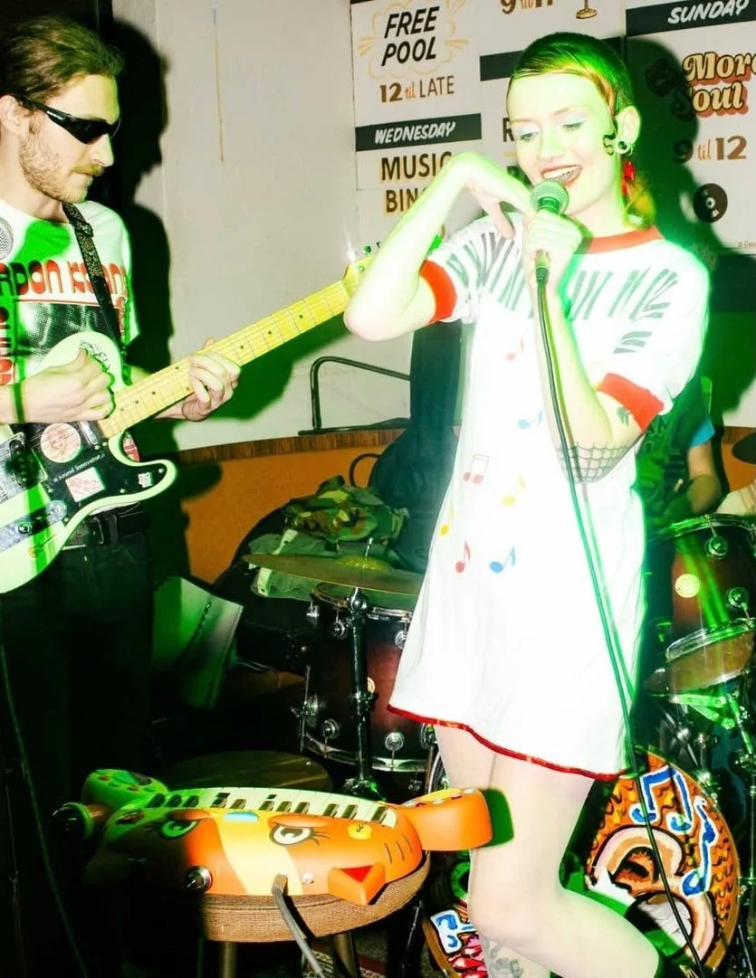 We&rsquo;re SO stoked to have Sydney&rsquo;s @meowmeowandthesmackouts at Gummo THIS Saturday night for Trans Day of Vengeance!!! Noisy, punk, quirky, what more could you want?! They literally use a meowing toy cat keyboard!!! 

Grab a ticket from our