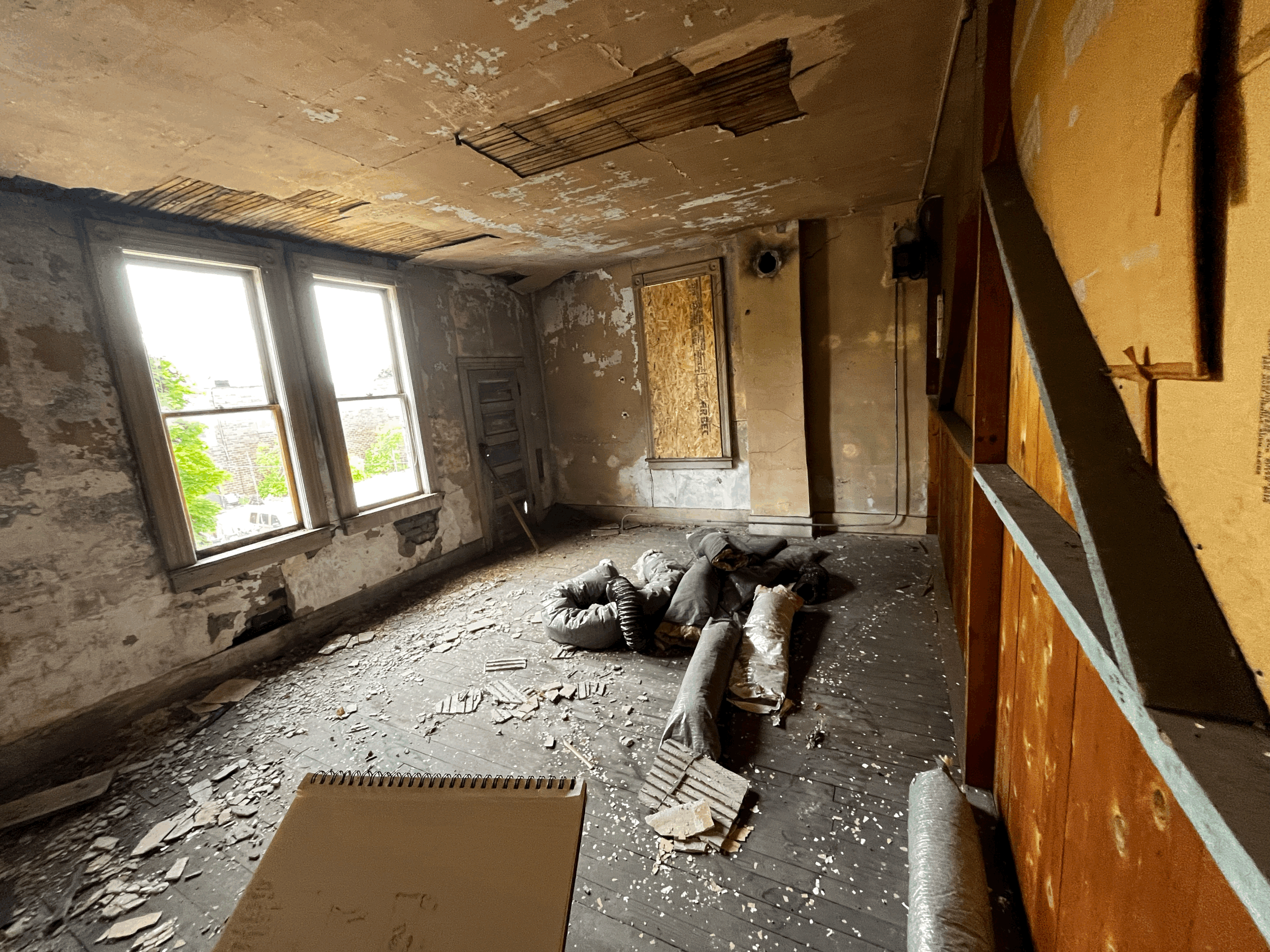 Interior (before renovation)