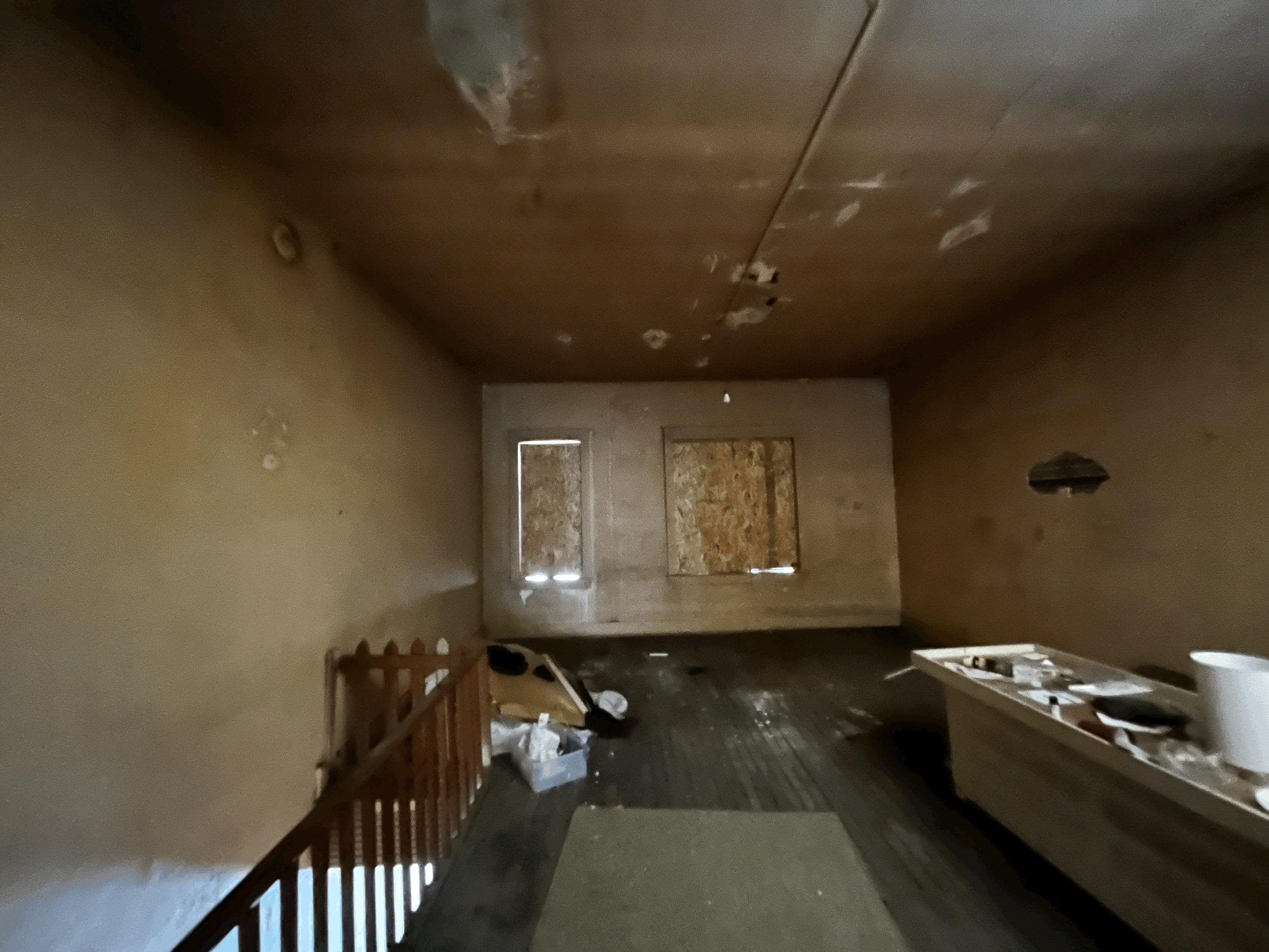 Interior Second Floor (before renovation)