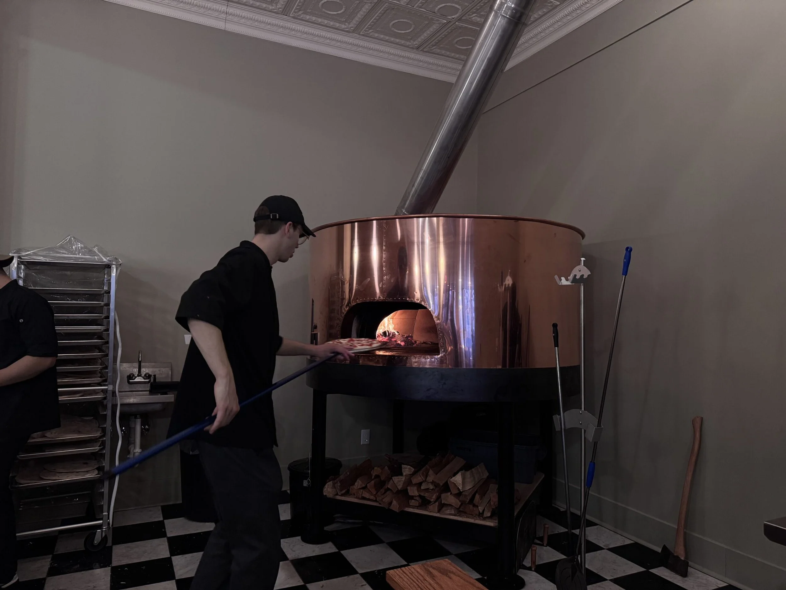Interior Pizza Oven