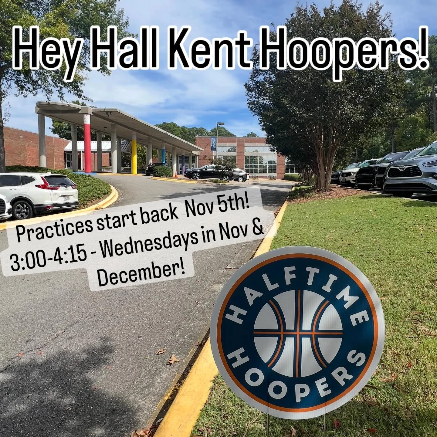 🏀Sign up on our website🏀3rd-5th graders🎃