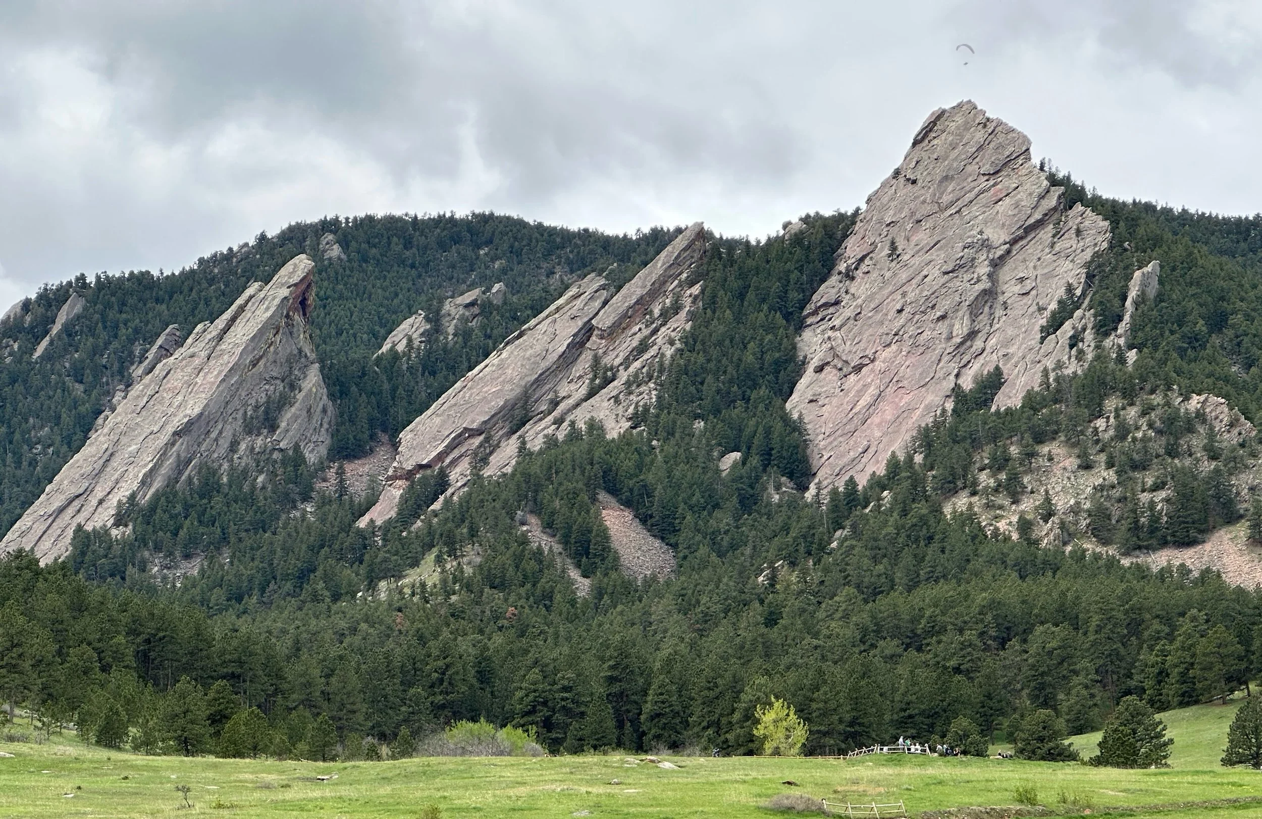 Flatirons in Chatauqua Park, Boulder