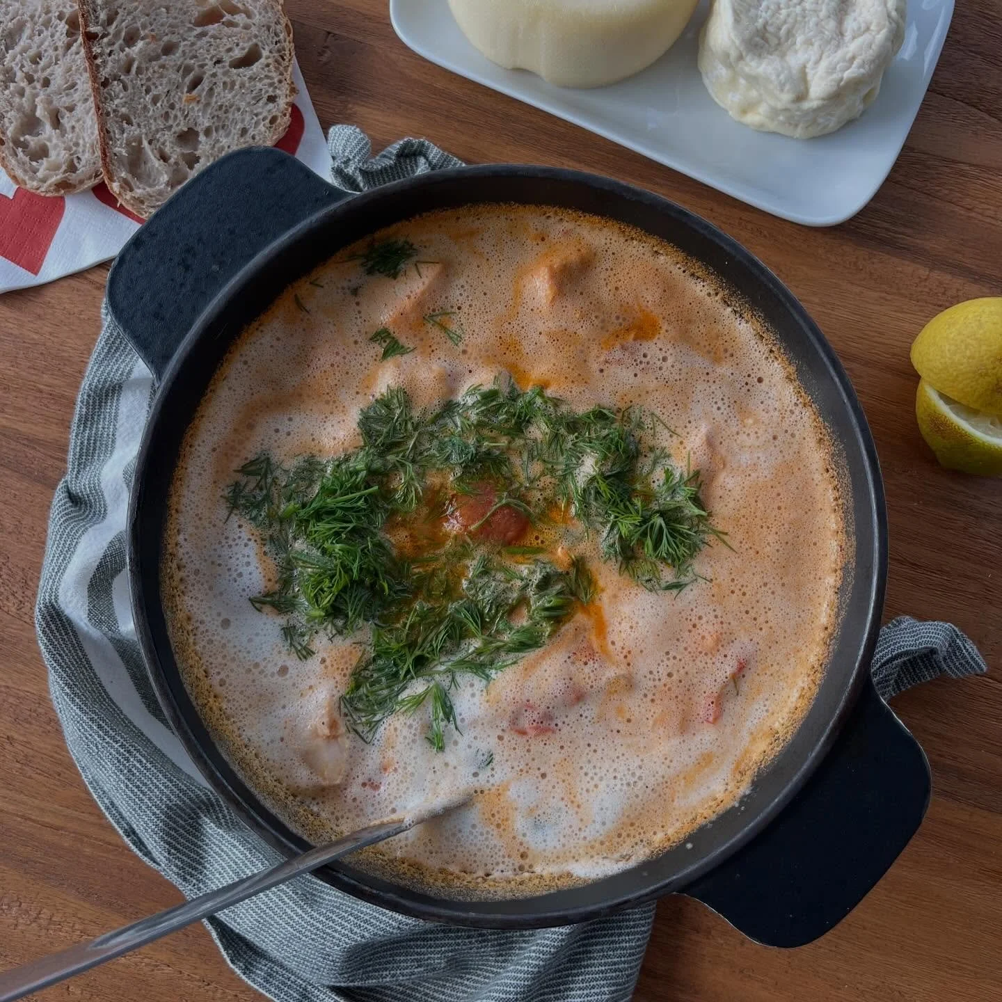 There&rsquo;s nothing I love more in winter than a hearty bowl of soup. 🍲 Packed with veggies, bursting with flavor, and somehow warming both the body and the soul &mdash; it&rsquo;s comfort in a bowl.

Today I made the fish soup from this week&rsqu