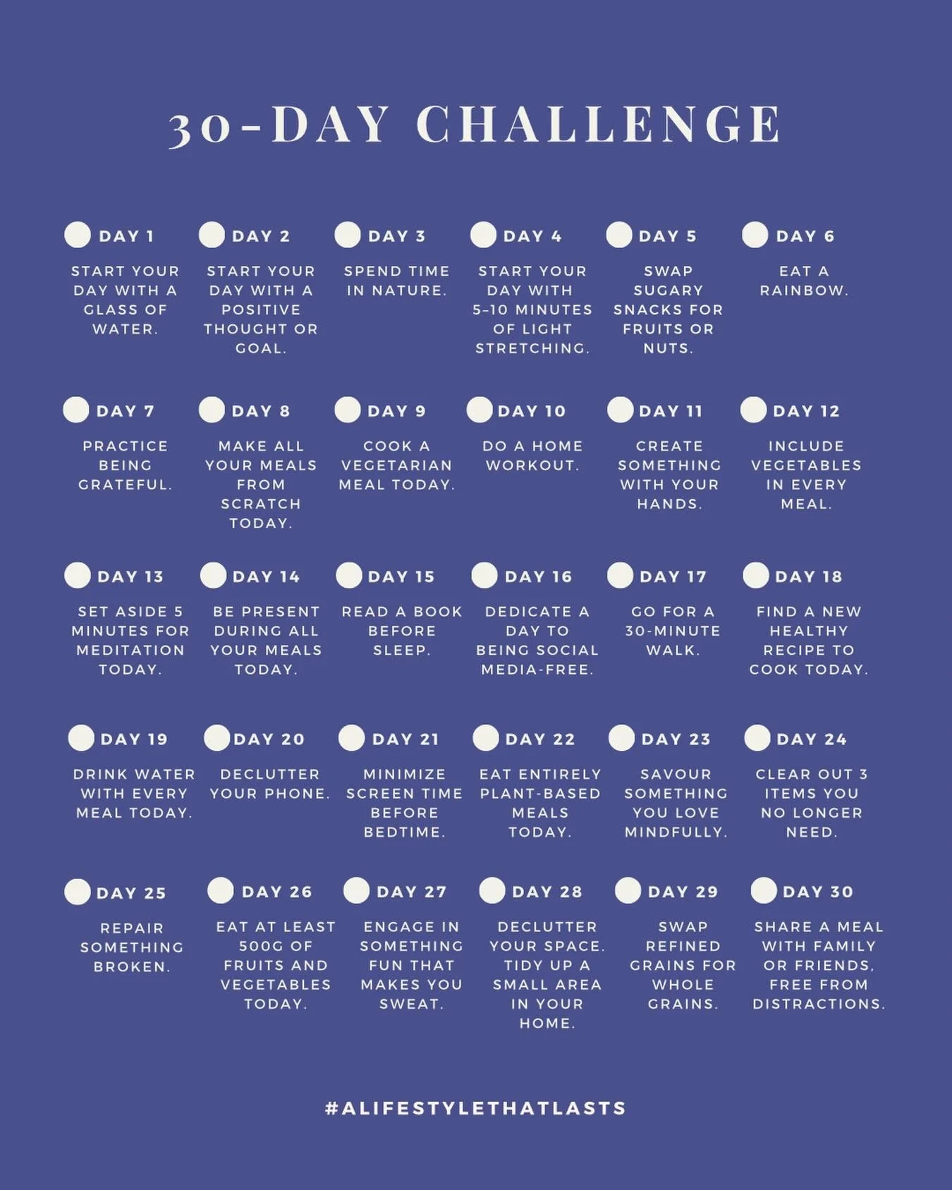 2026 is just around the corner, and we&rsquo;re excited to bring back last year&rsquo;s much-loved challenge ✨

We&rsquo;re starting the year in a gentle, fresh, and inspiring way, by sharing one small but meaningful task each day to support our bodi