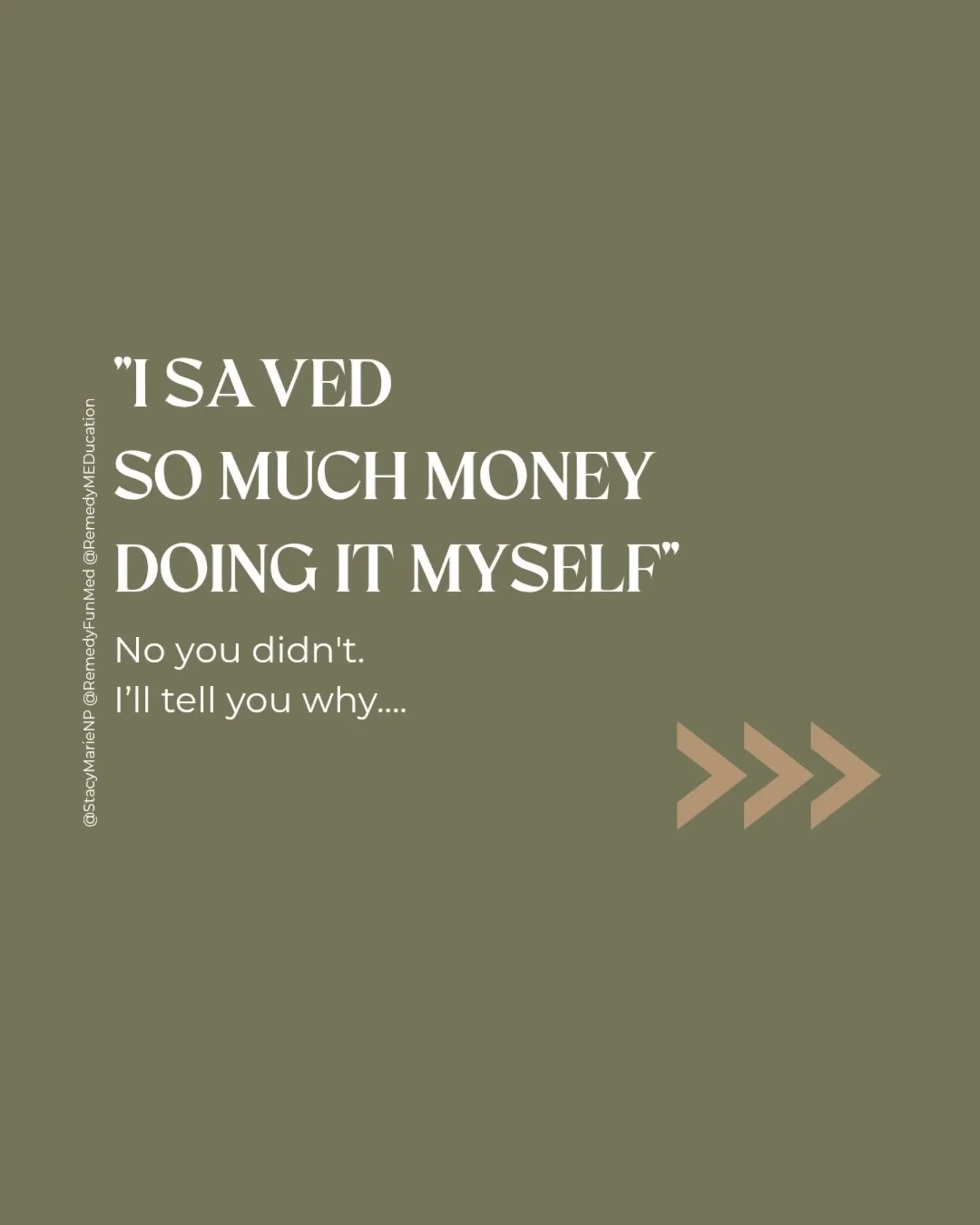 I get it. 
Healthcare is expensive. 💸

I spent over a decade in emergency medicine watching people delay care because of cost. 😔

But here's what I've learned running a private practice:

The women who come to me have usually already spent MORE tha