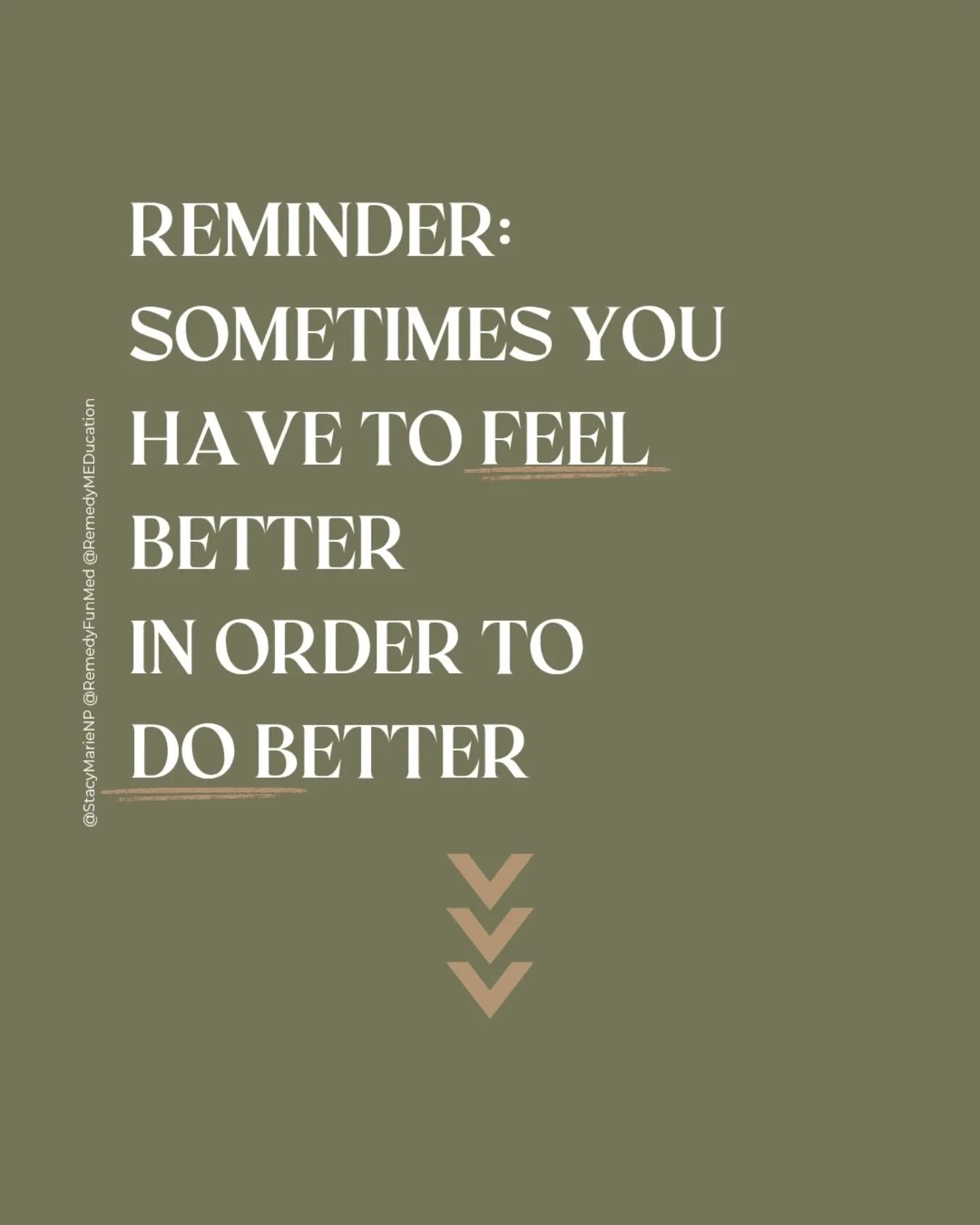 We tell people to sleep more, stress less, exercise, eat better, show up for themselves.

But nobody talks about how HARD that list is when your hormones are off, your gut is a mess, and you haven't felt like yourself in years.

Sometimes you have to