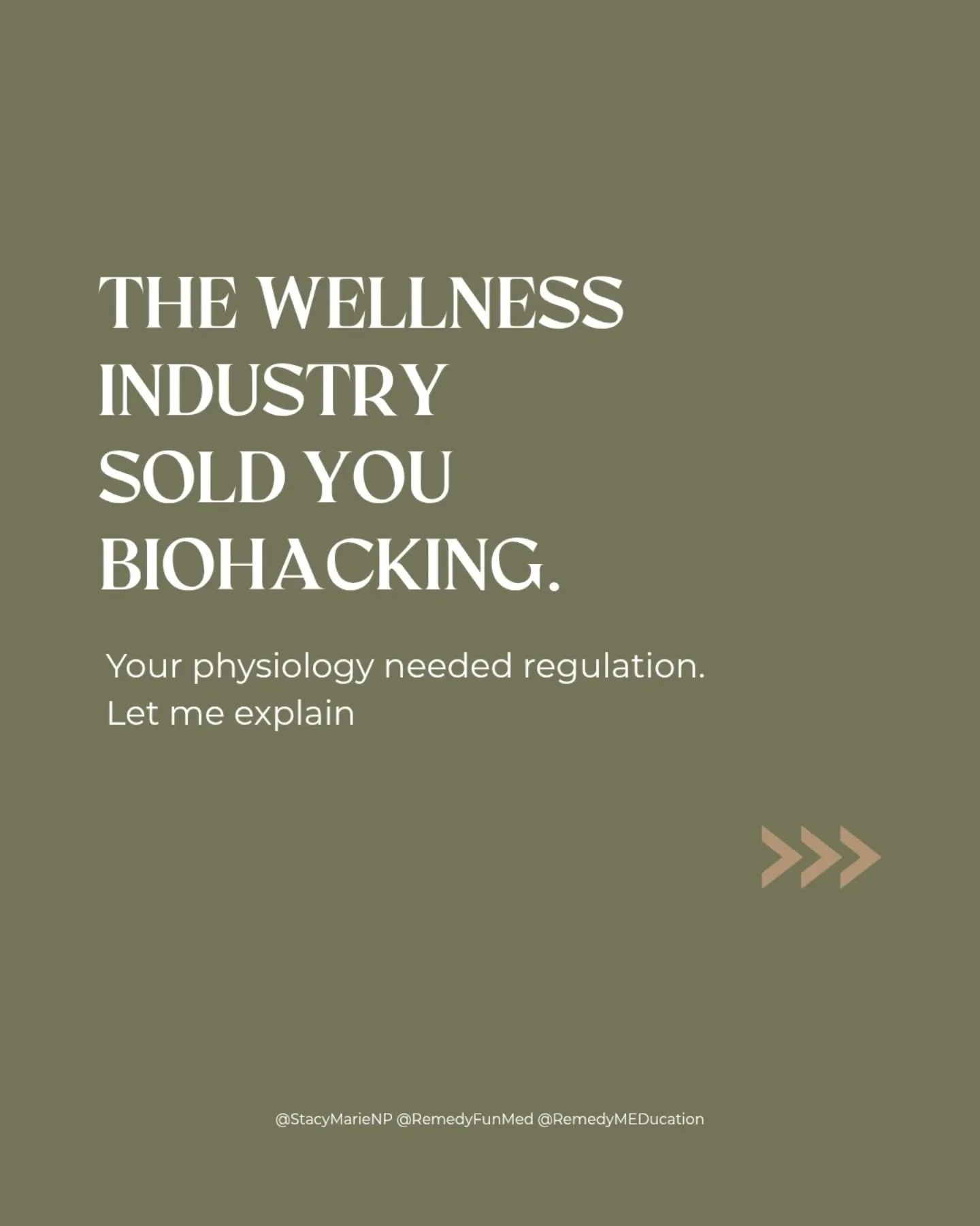 You weren't failing the biohacking. 
The biohacking was failing your physiology. 
Regulation isn't a mindset. 
It's a physiological state, and it requires clinical support of the drivers underneath it. 
Blood sugar. Minerals. Gut. Hormones. 
Nervous 