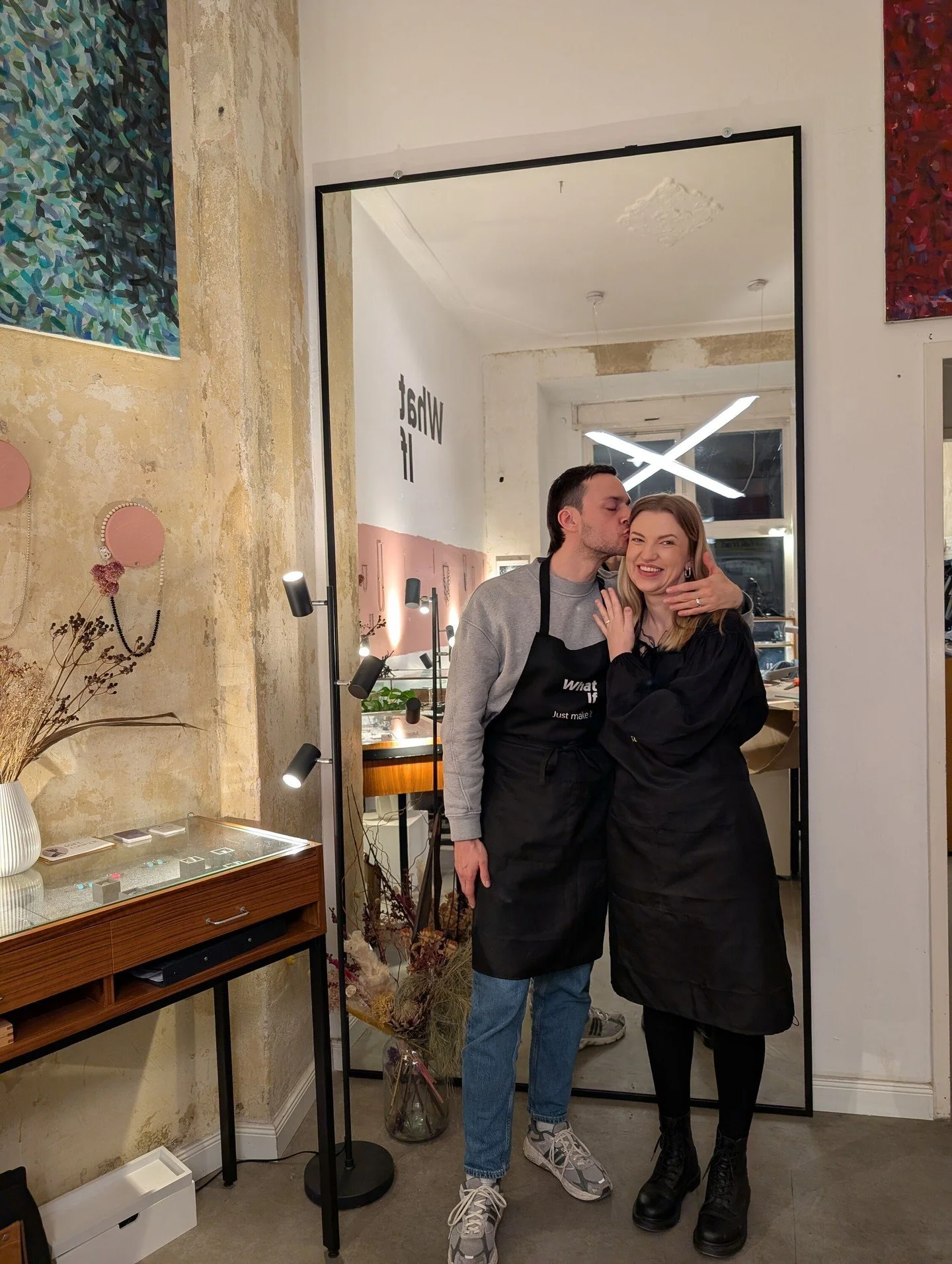 This one will always be special.
What began as a jewellery-making class turned into a proposal &mdash; right in front of me &mdash; and she said yes.
They designed and created their own engagement rings together, shared a lot of laughs, and left with