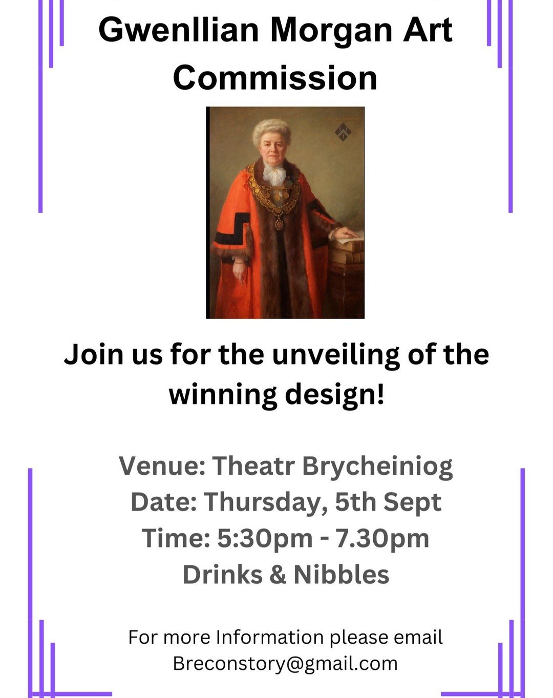 You may remember us launching a project focused on &quot;Bringing Gwenllian Morgan to Life&quot; and with that project there being plans to commission the creation of a bust of Gwenllian Morgan for y Gaer&rsquo;s historic Courtroom. Well, we are very