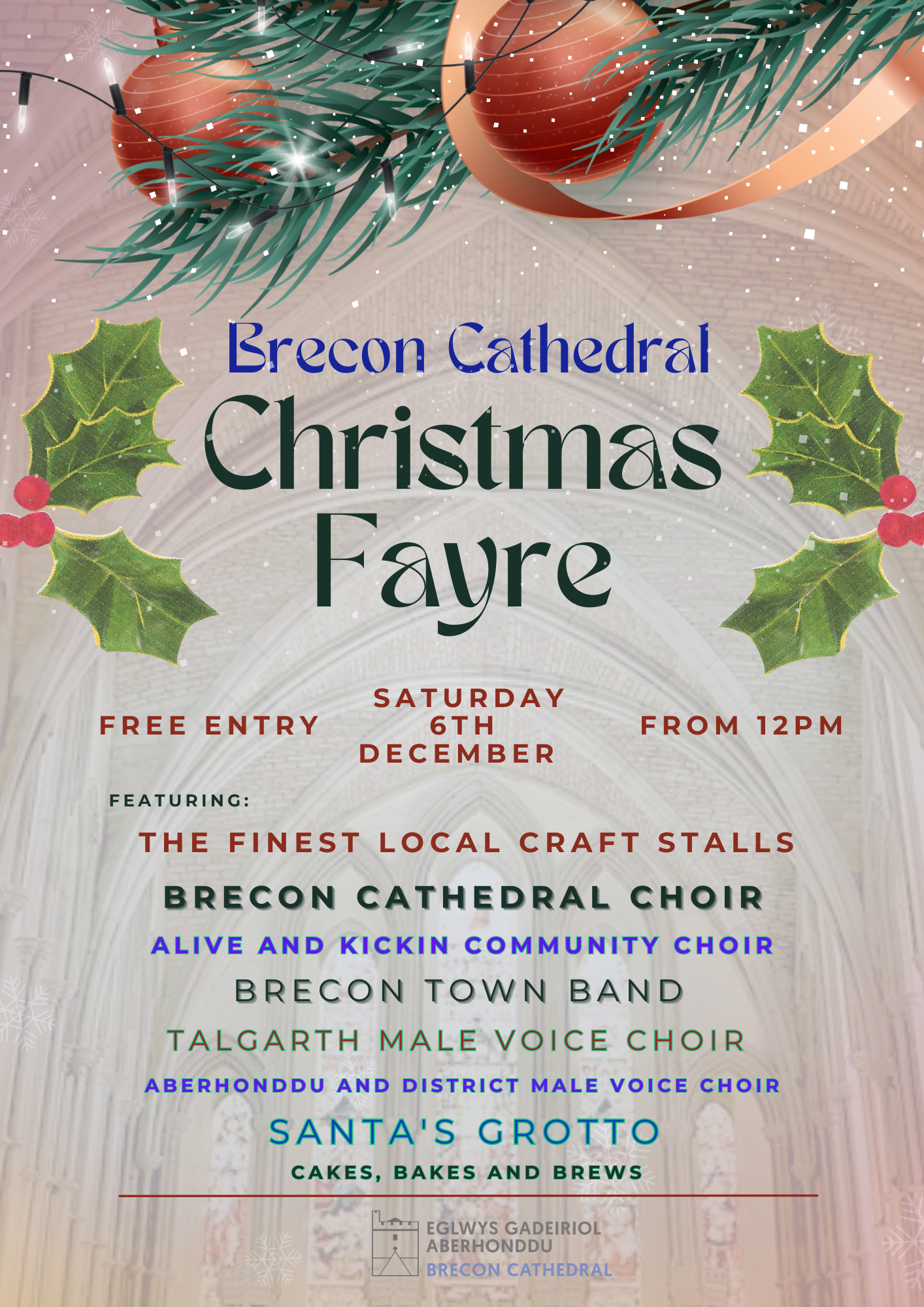 Brecon Cathedral Christmas Fair