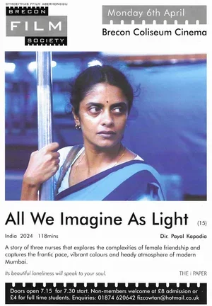 Brecon Film Society: All We Imagine As Light
