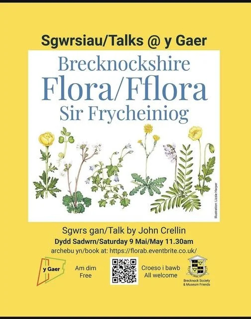 Talks at Y Gaer Series 2026: Brecknockshire Flora - John Crellin