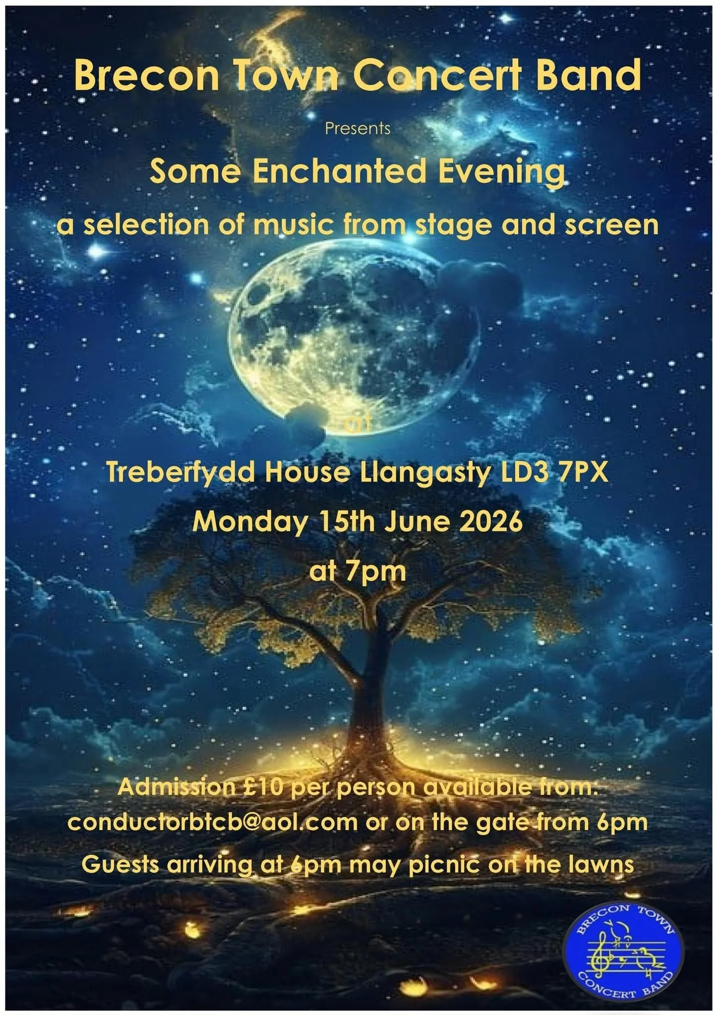 Brecon Town Concert Band Presents: Some Enchanted Evening