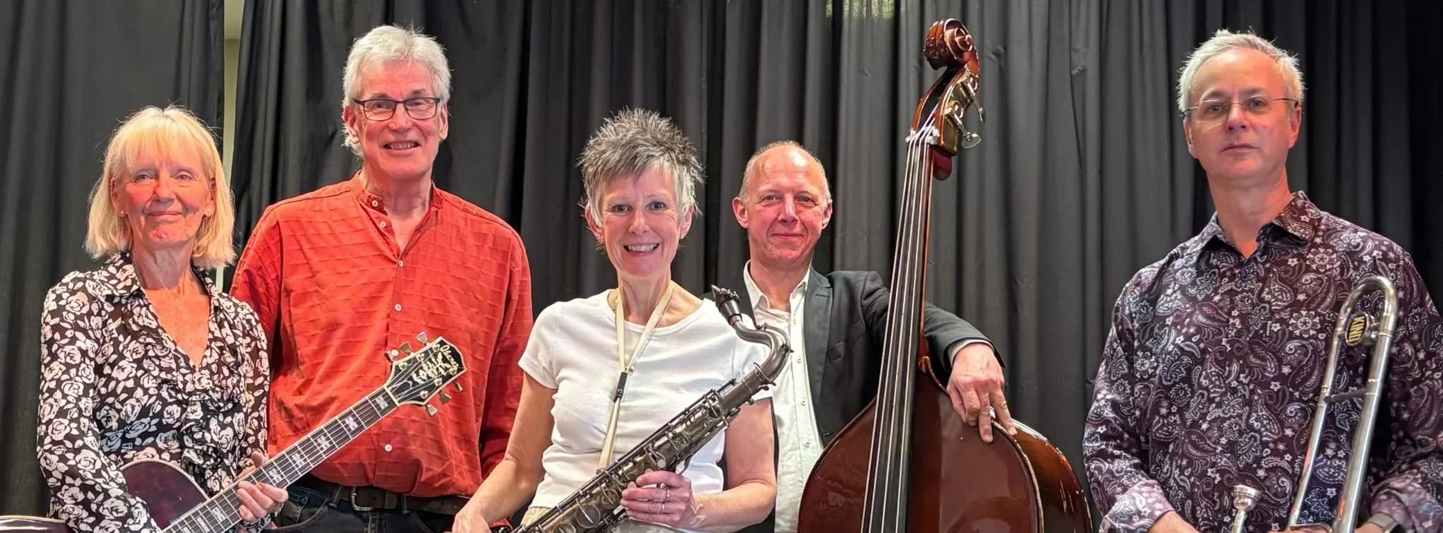 Back to All Events: Brecon Jazz Club: Debbie Arthurs' Hot Five8