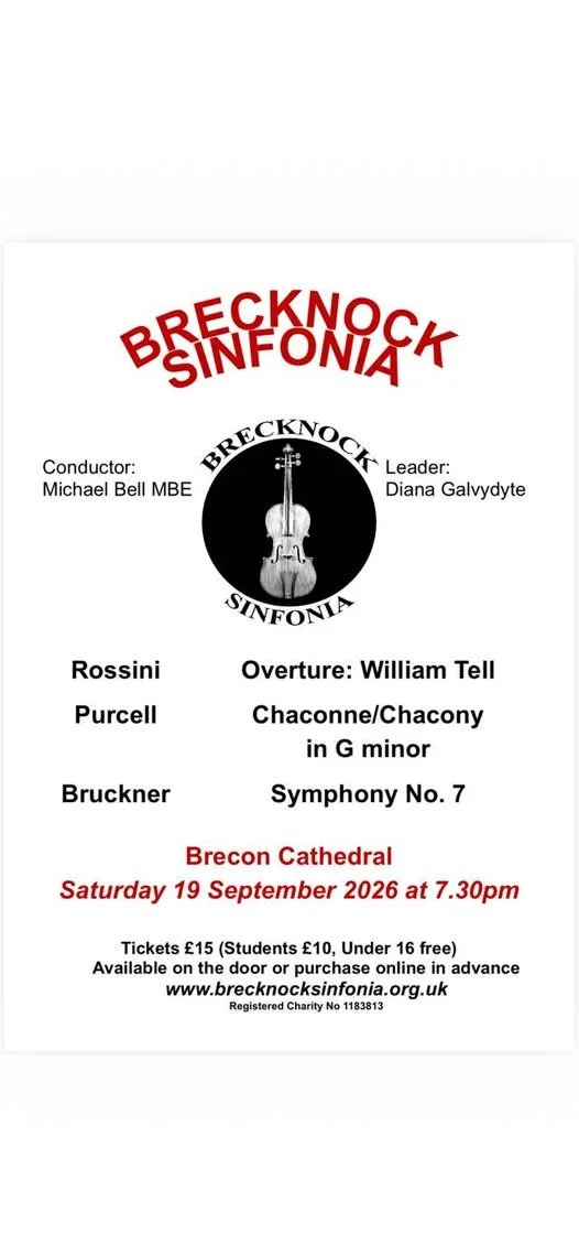 Brecknock Sinfonia - Orchestral Concert