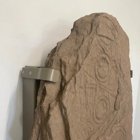 An absolute pleasure working with the Pictish Arts Society and Aberlemno and District to install the Flemington Pictish Stone in its brand new home in the Aberlemno Village Hall. 

Weighing a whopping 600kg, this large stone required some hefty steel