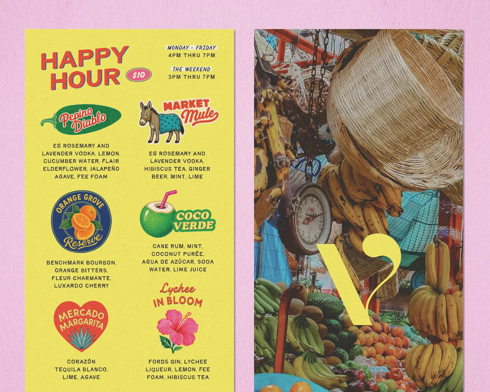 Restaurant menu design Tampa