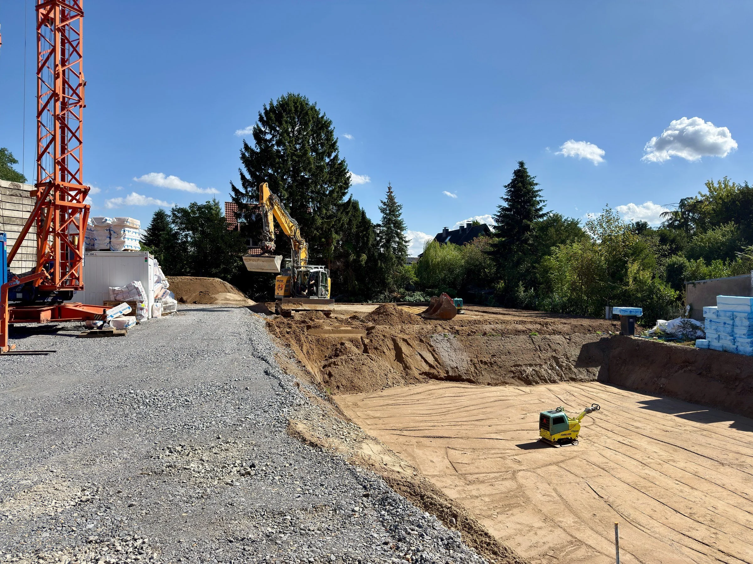 Rheinblick Dormagen: Baustart an der Jahnstraße.