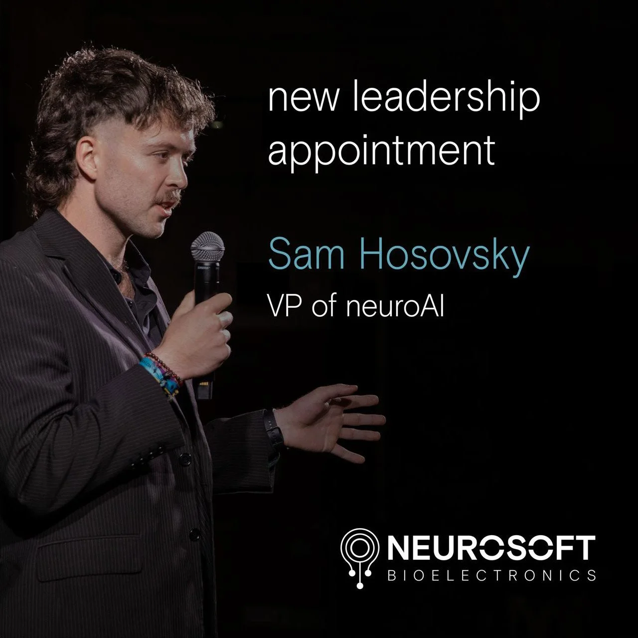 Neurosoft Bioelectronics Names Sam Hosovsky Vice President of NeuroAI