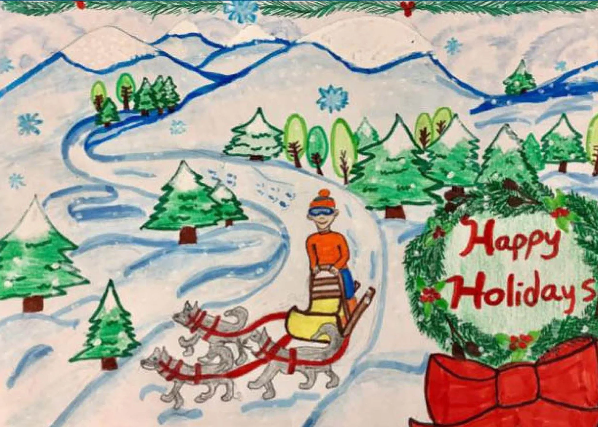 Happy Holidays from STR! Every year, we ask kindergarten to 5th grade students to help design our holiday card. In celebration of the upcoming 2026 Olympic Games, this year's theme is My Favorite Winter Sport.

STR thanks all of the students and thei