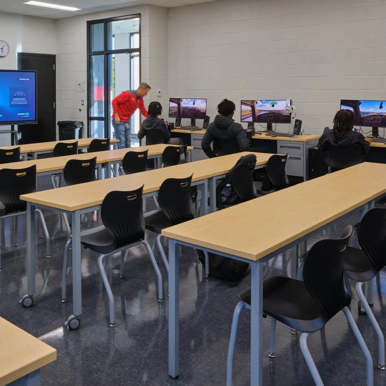 Throwback Thursday: The excitement when the teacher wheeled the school&rsquo;s tube TV into class.

Today, STR designed STEM classrooms at Rich Township 227 where students are learning to fly planes with flight simulators!

The 2025 IASB Joint Confer