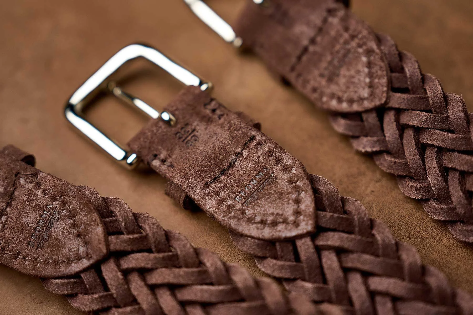 Beorma Leather, suede belt