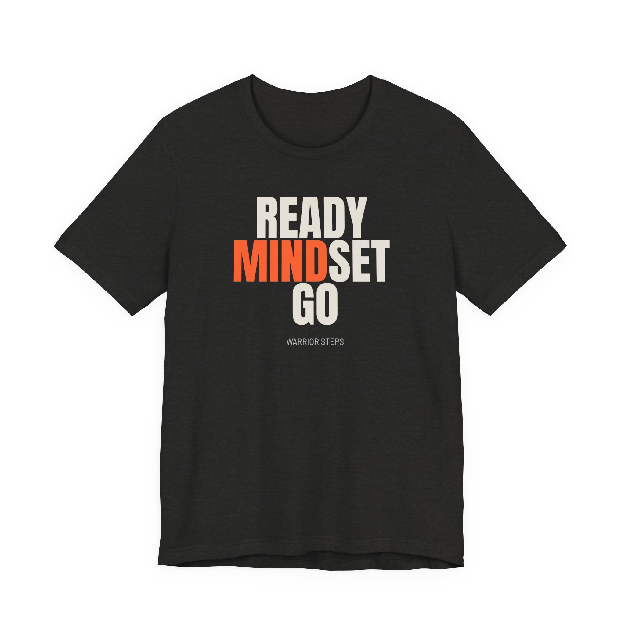 Ready MindSet Go Tee —  (Orange Font)