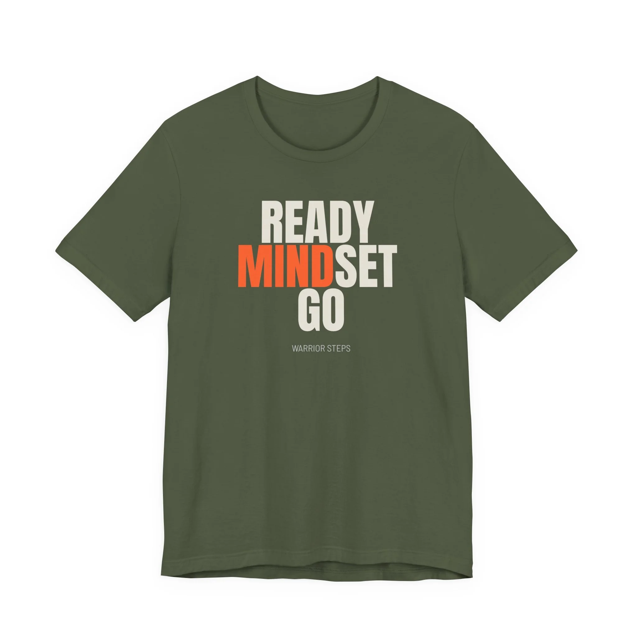 Ready MindSet Go Tee —  (Orange Font)