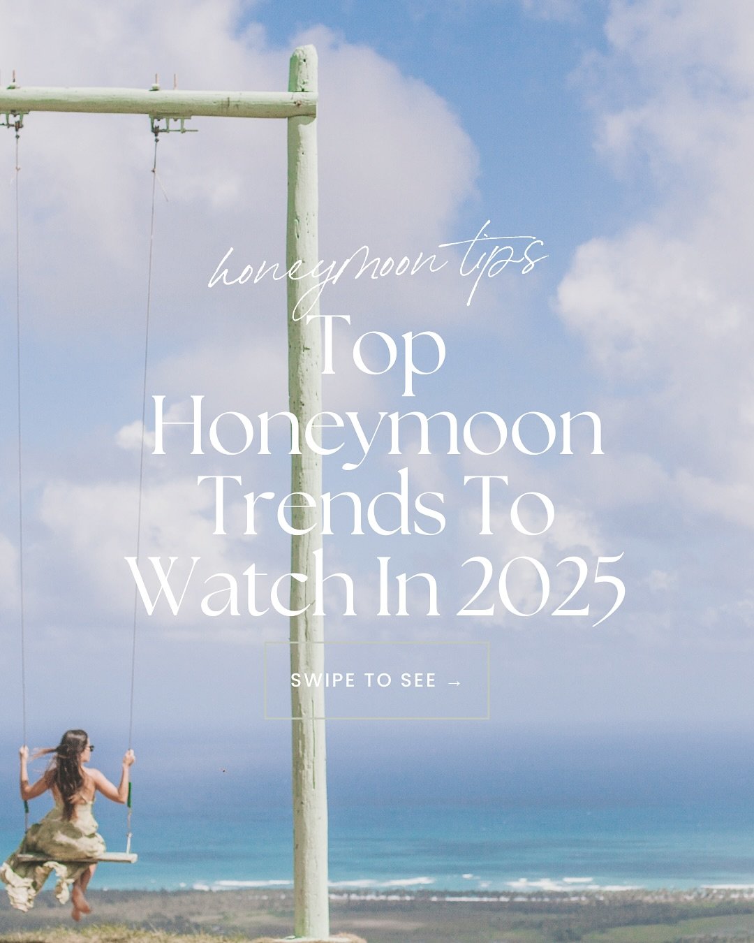 Top 3 honeymoon trends to watch in 2025🍯🌙 

🧘🏼&zwj;♀️ Slow travel
♾️ Purpose driven travel
👯&zwj;♀️ Buddymoons

Any of these trends resonate with you? Comment below!

#canadiantraveladvisor #honeymoontrends #2025travel