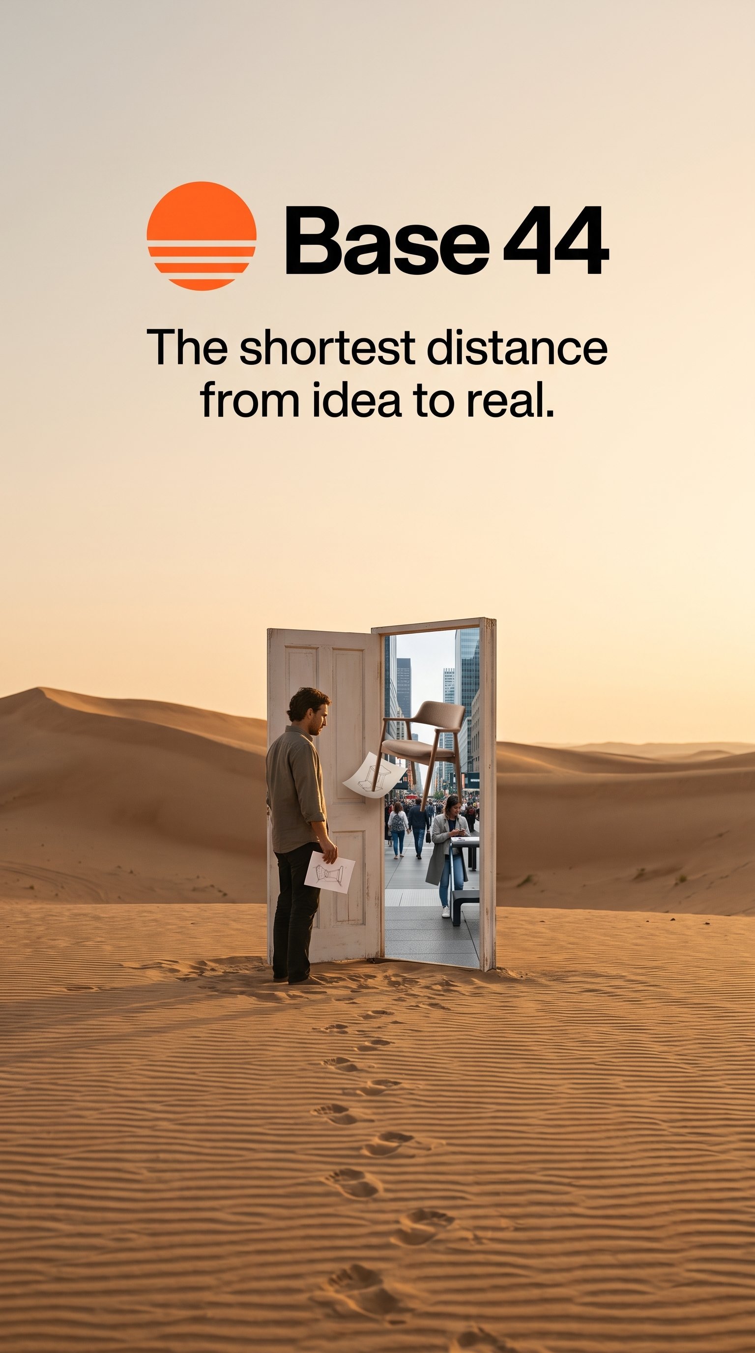 Creator_standing_before_desert_door_202608271111.jpeg