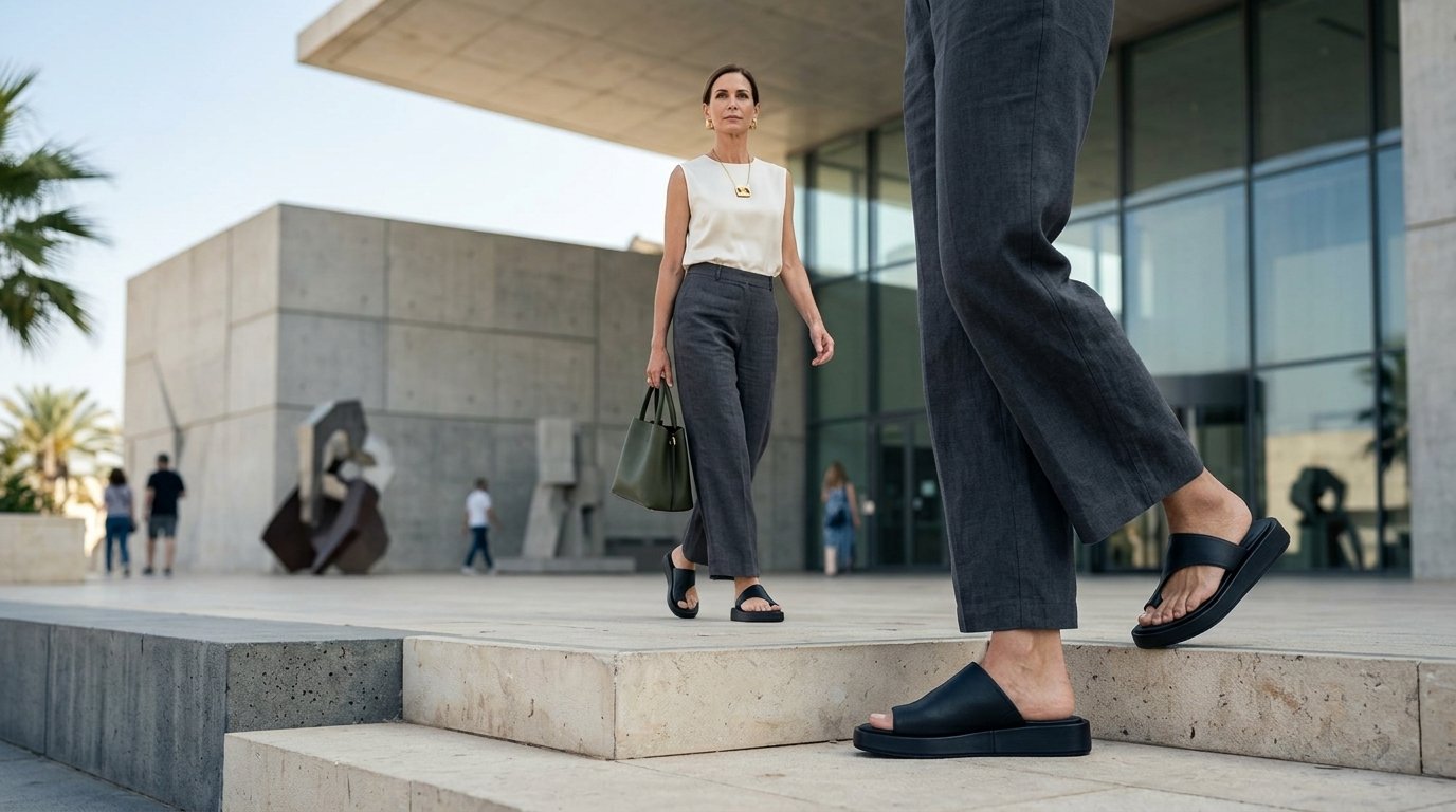 Ladies_shoes_modern_museum_steps_202606201907.jpeg