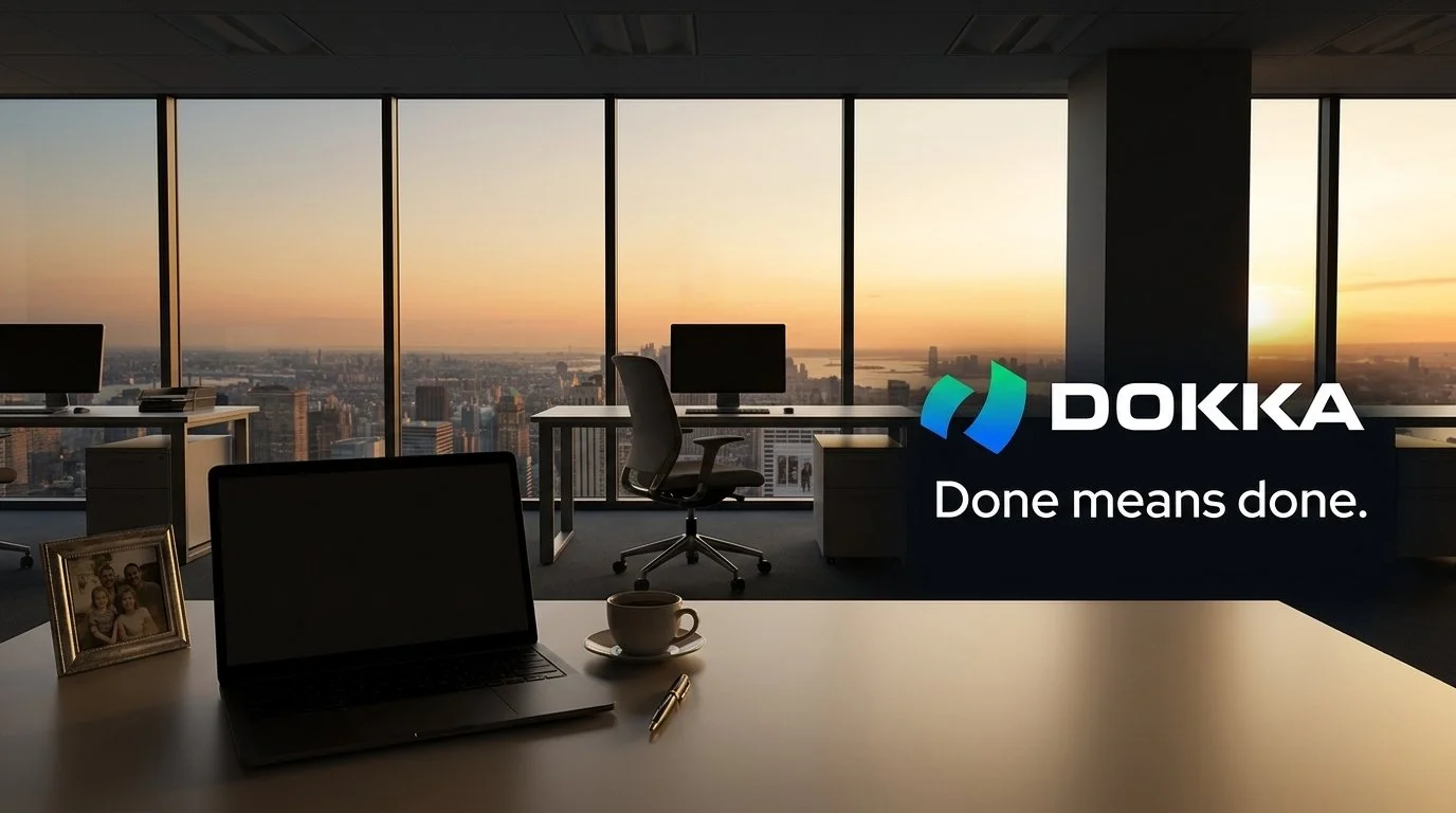 DOKKA_advertisement_in_office_202608241515.jpeg
