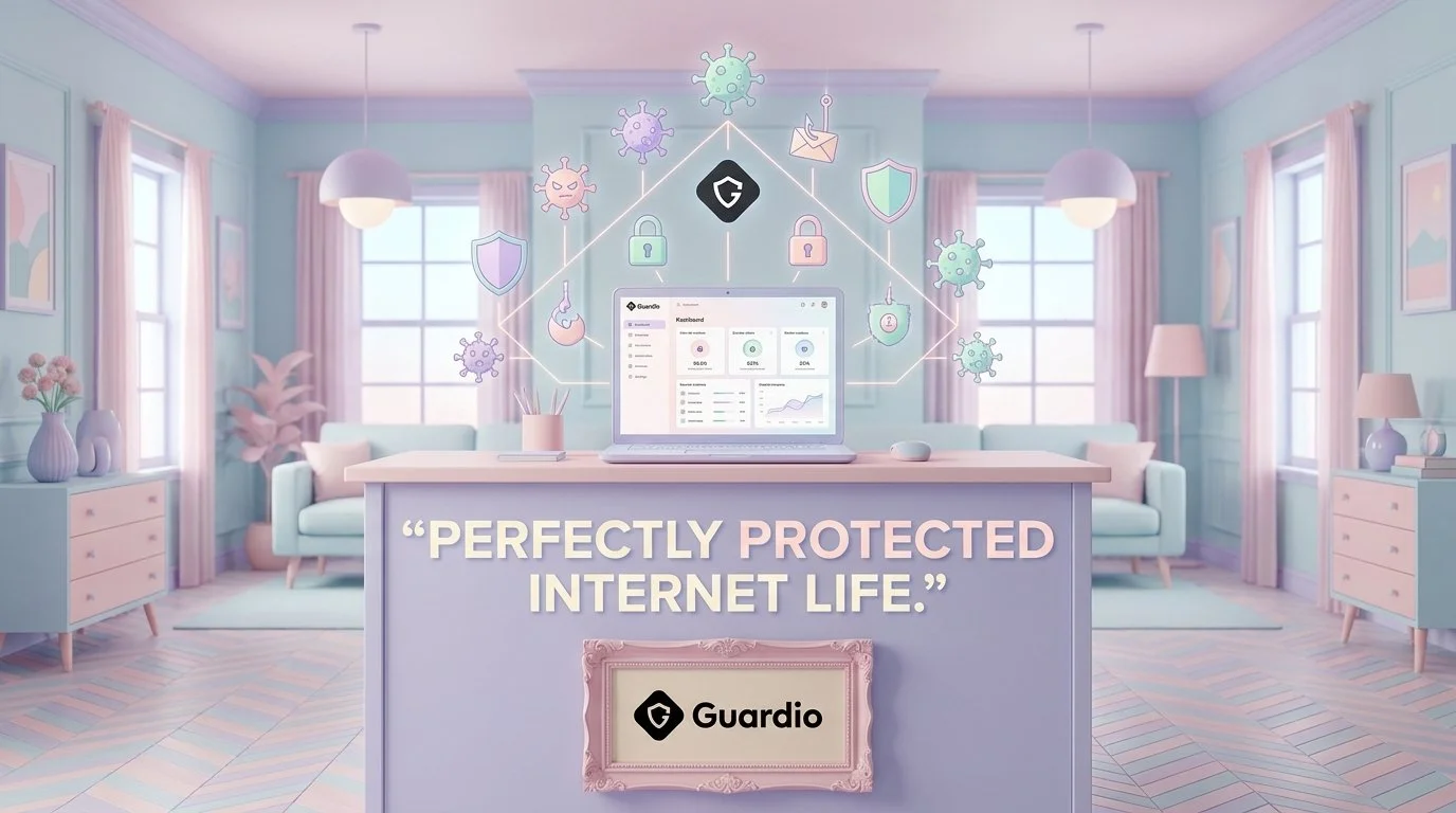 Guardio_dashboard_with_threat_icons_202605111940.jpeg