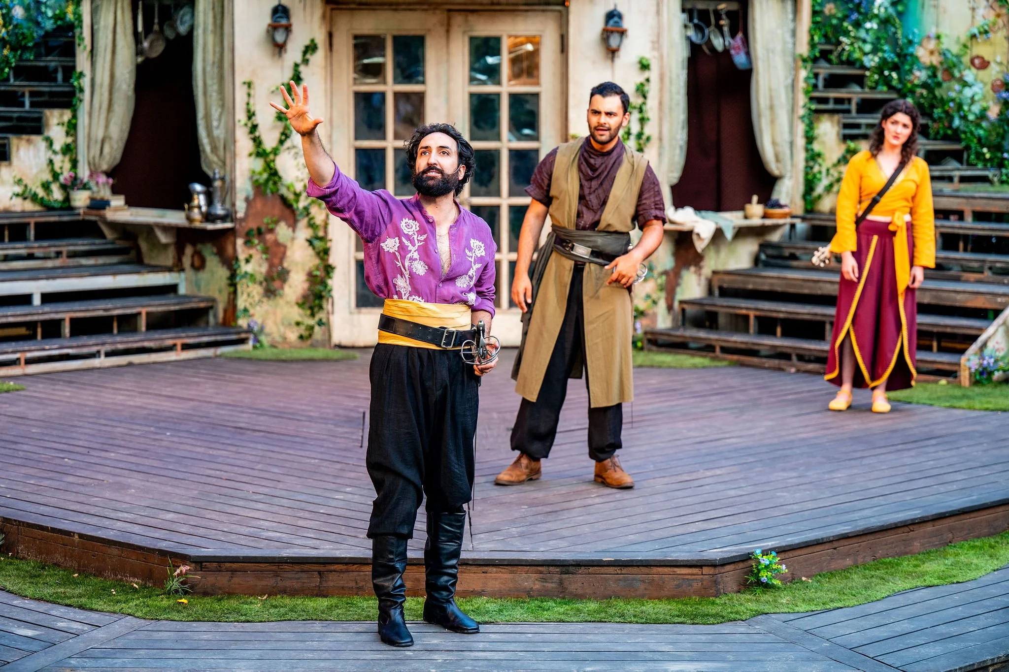 Deivan Steele in Twelfth Night at Canadian Stage's Dream in High Park
