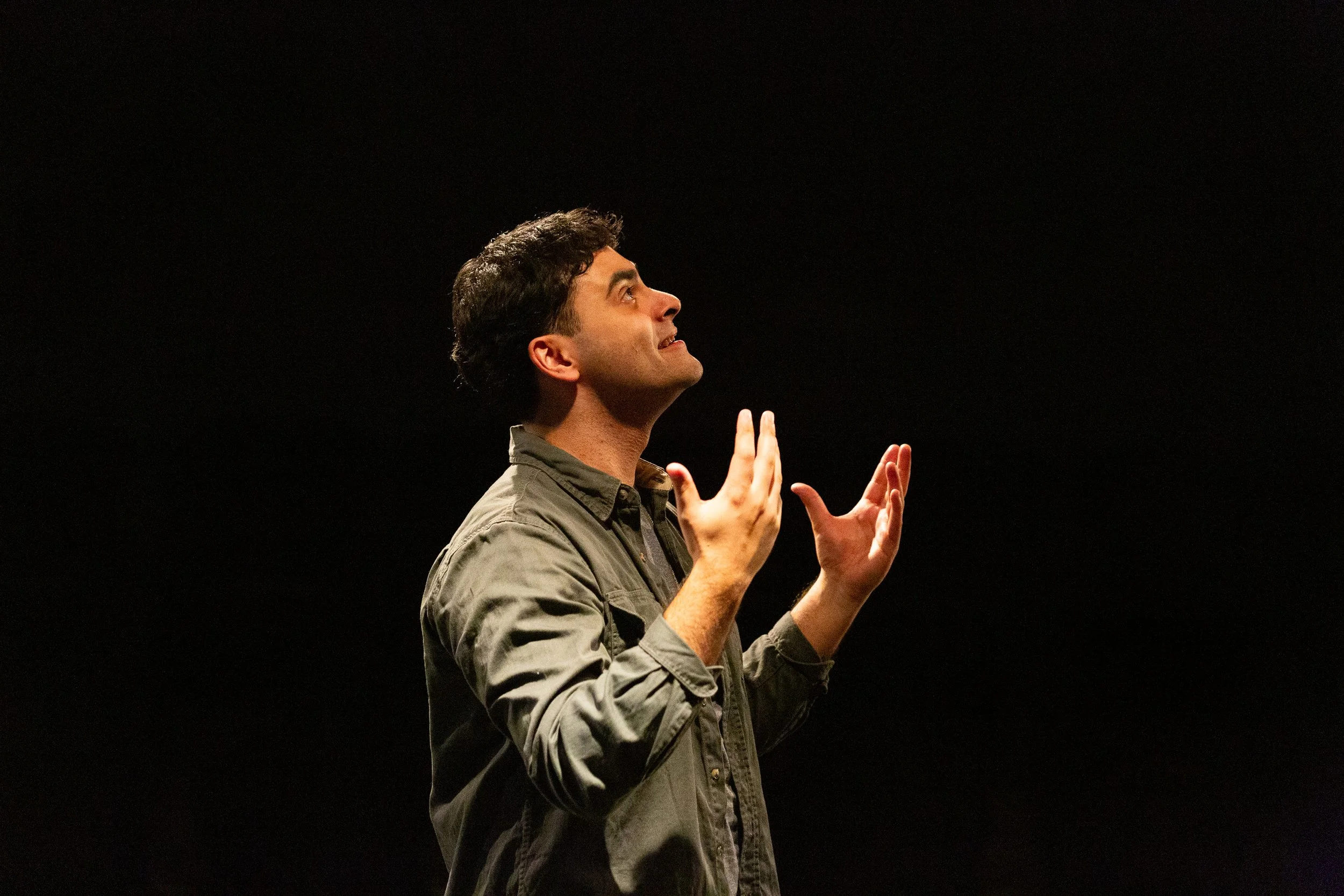 Deivan Steele as Troilus in Troilus and Cressida by Shakespeare BASH'd in Toronto.