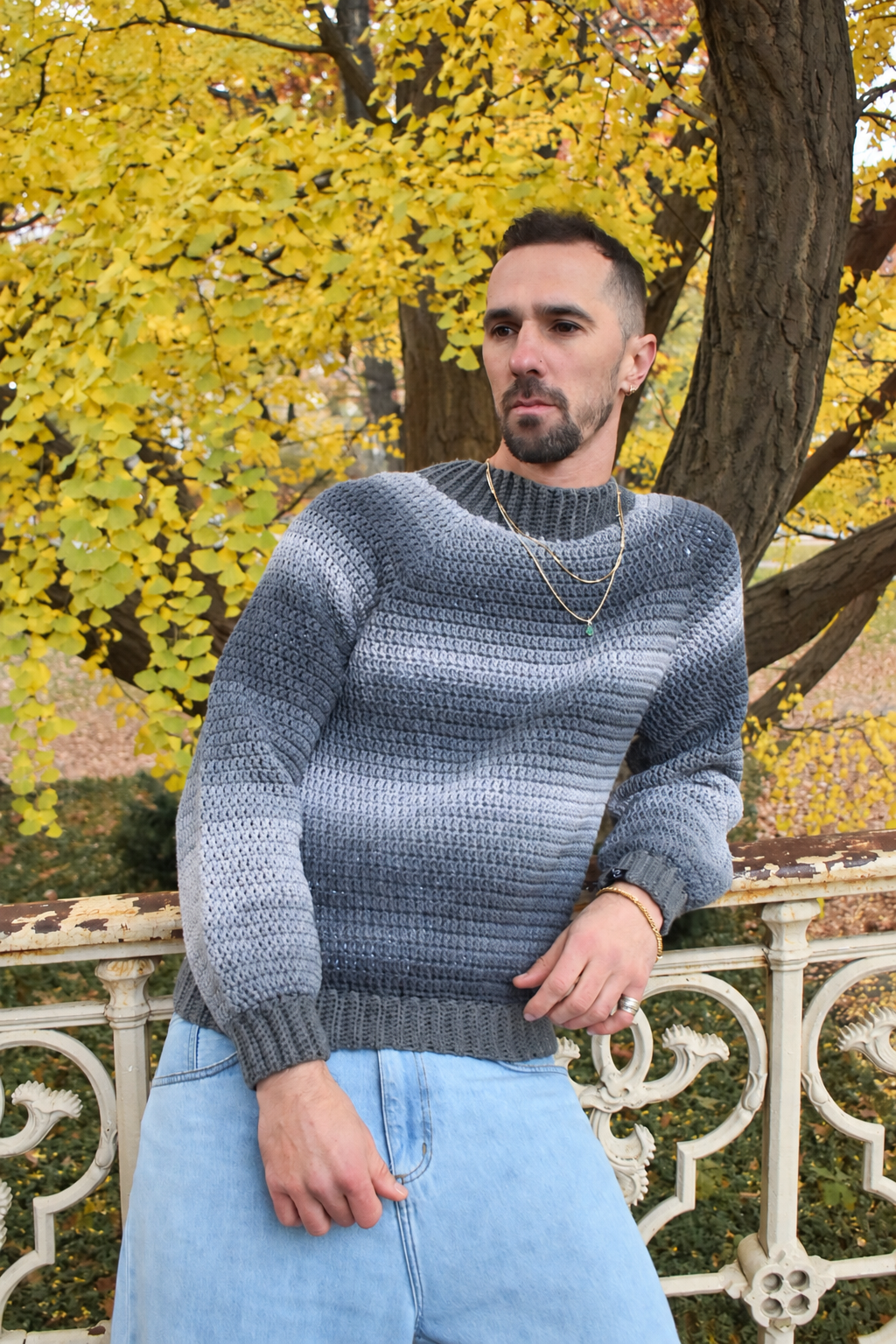 Ombré Shades Sweater