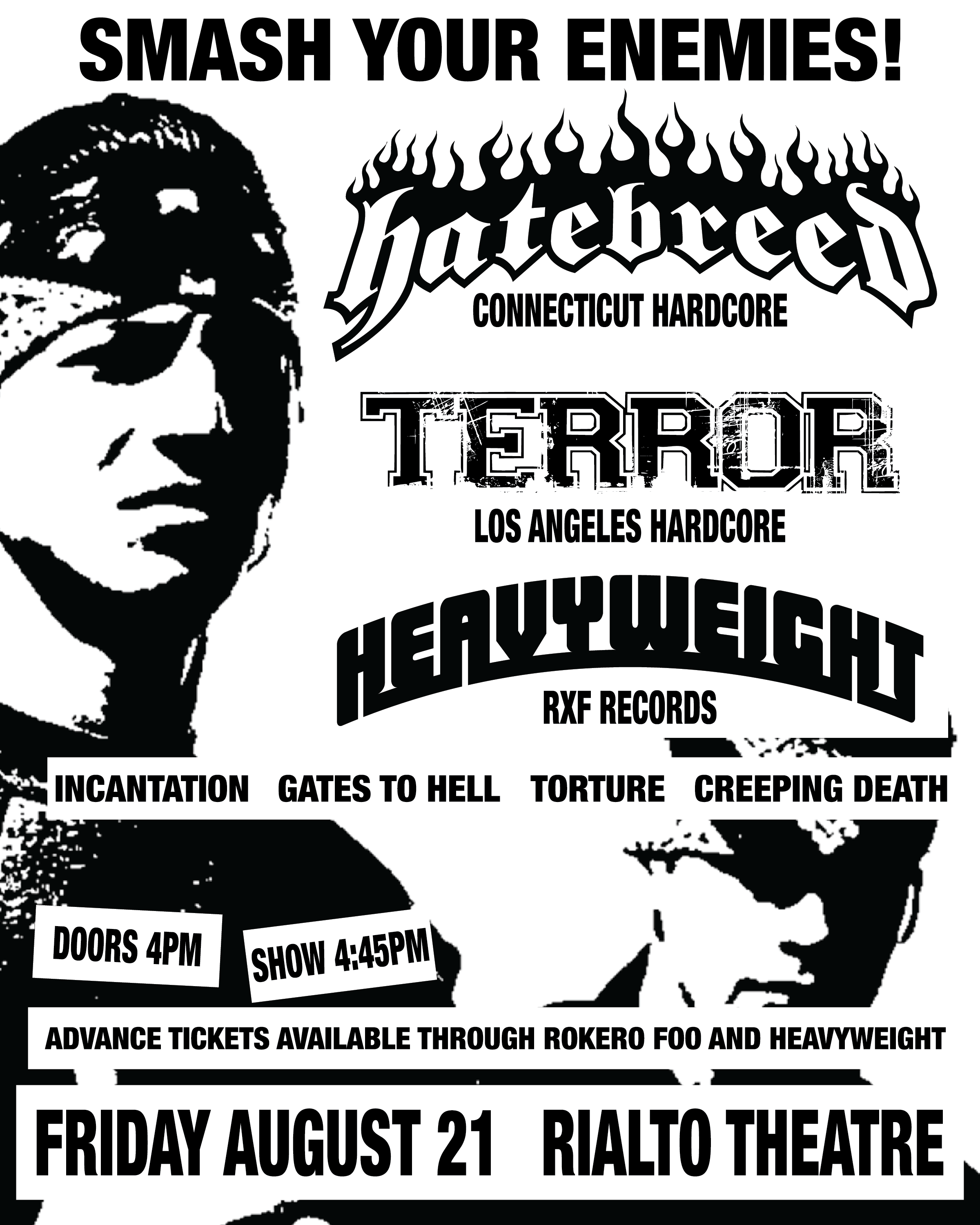 Hatebreed, Terror, Heavyweight at The Rialto Theatre