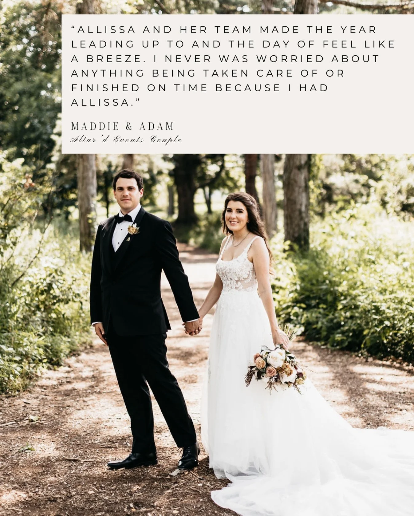 Whether you&rsquo;re local to St. Louis or planning from afar, our stress-free approach ensures that every detail is expertly managed, allowing you to be as connected and present as you desire. 

Limited availability for 2026. Inquire at the link in 