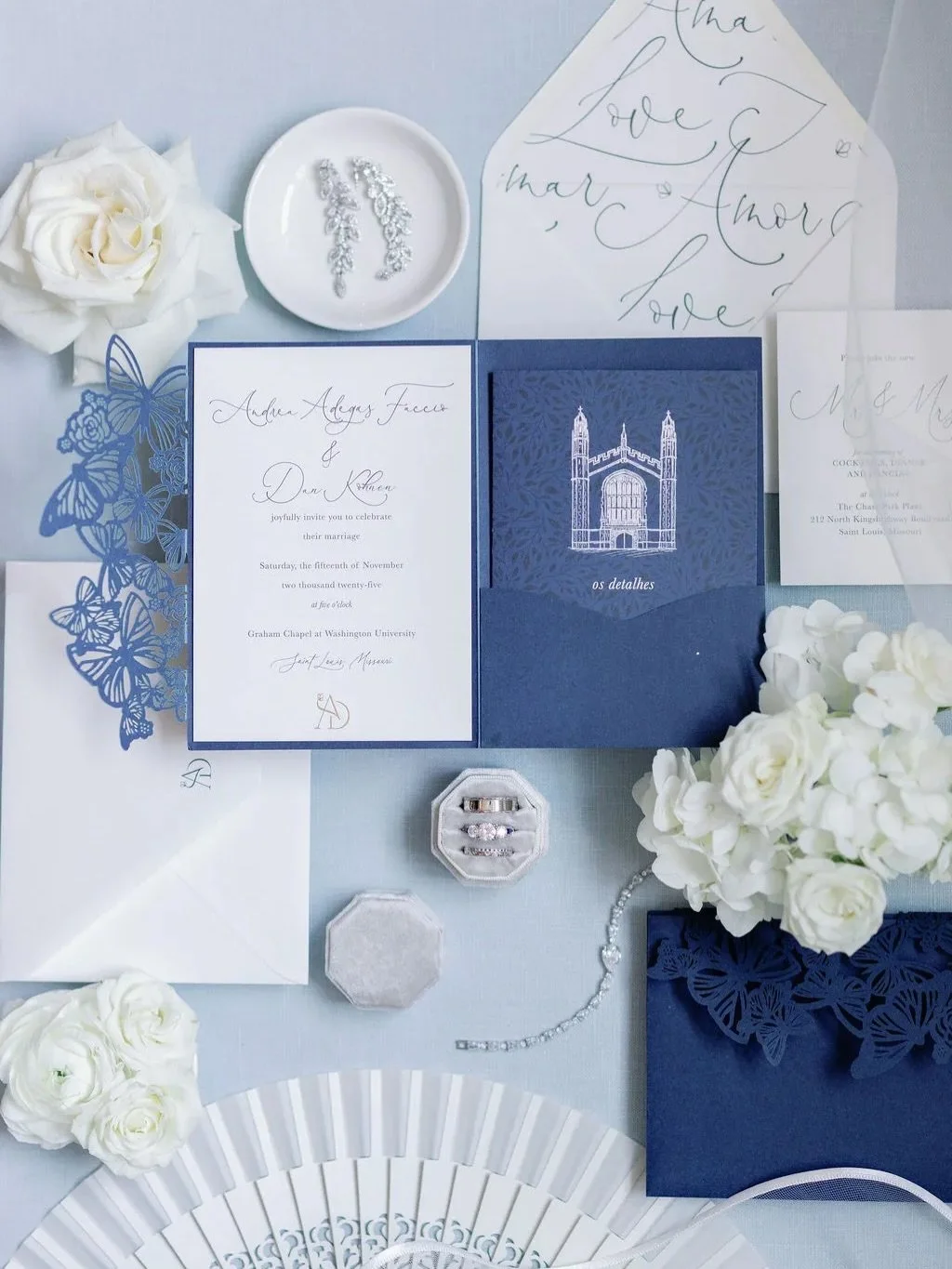 The details guests touch matter just as much as the ones they see.

Stationery sets the tone&mdash;and ties it all together. 🤍

Planning &amp; Design: @altardevents 
Florals: @bellifioristl 
Rentals &amp; Decor: @marinelle.co @chair.luxe @seated.stl