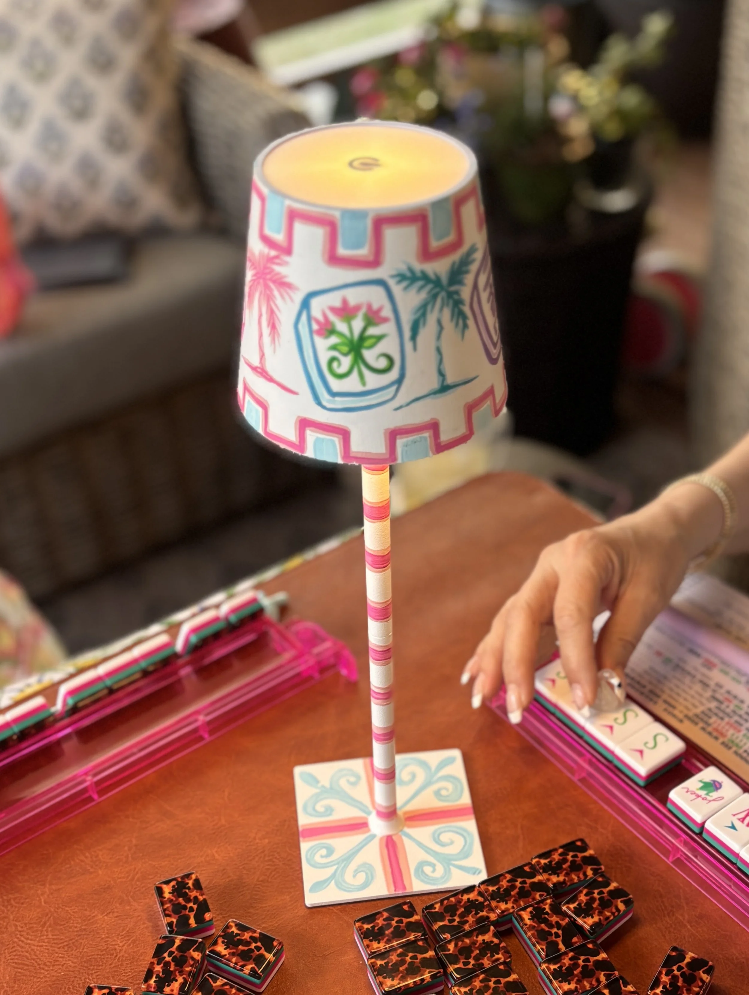 Bams &amp; Brushes - Mahjong Lamp Workshop