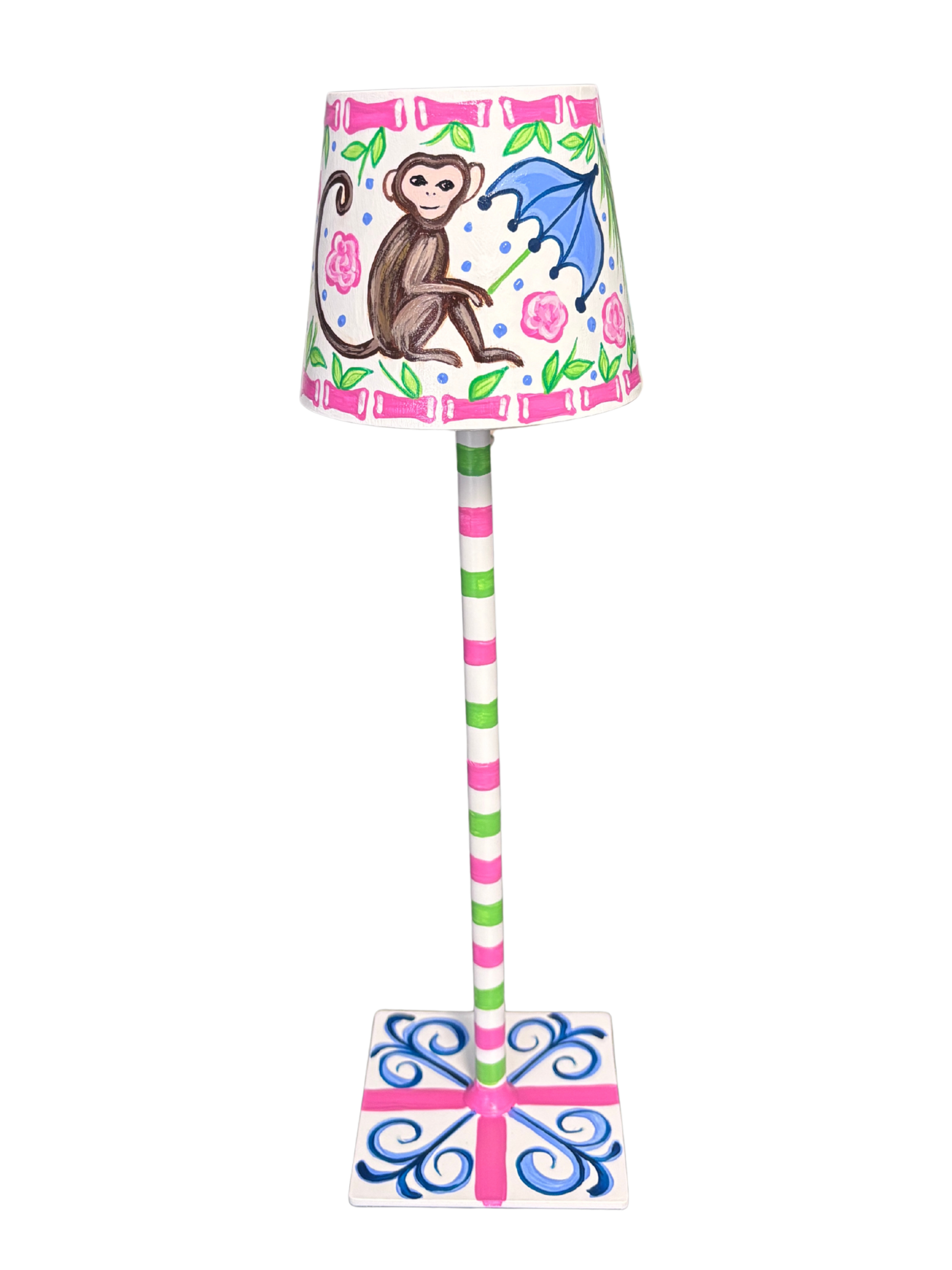 Mahjong Table Lamp - Custom Painted Available