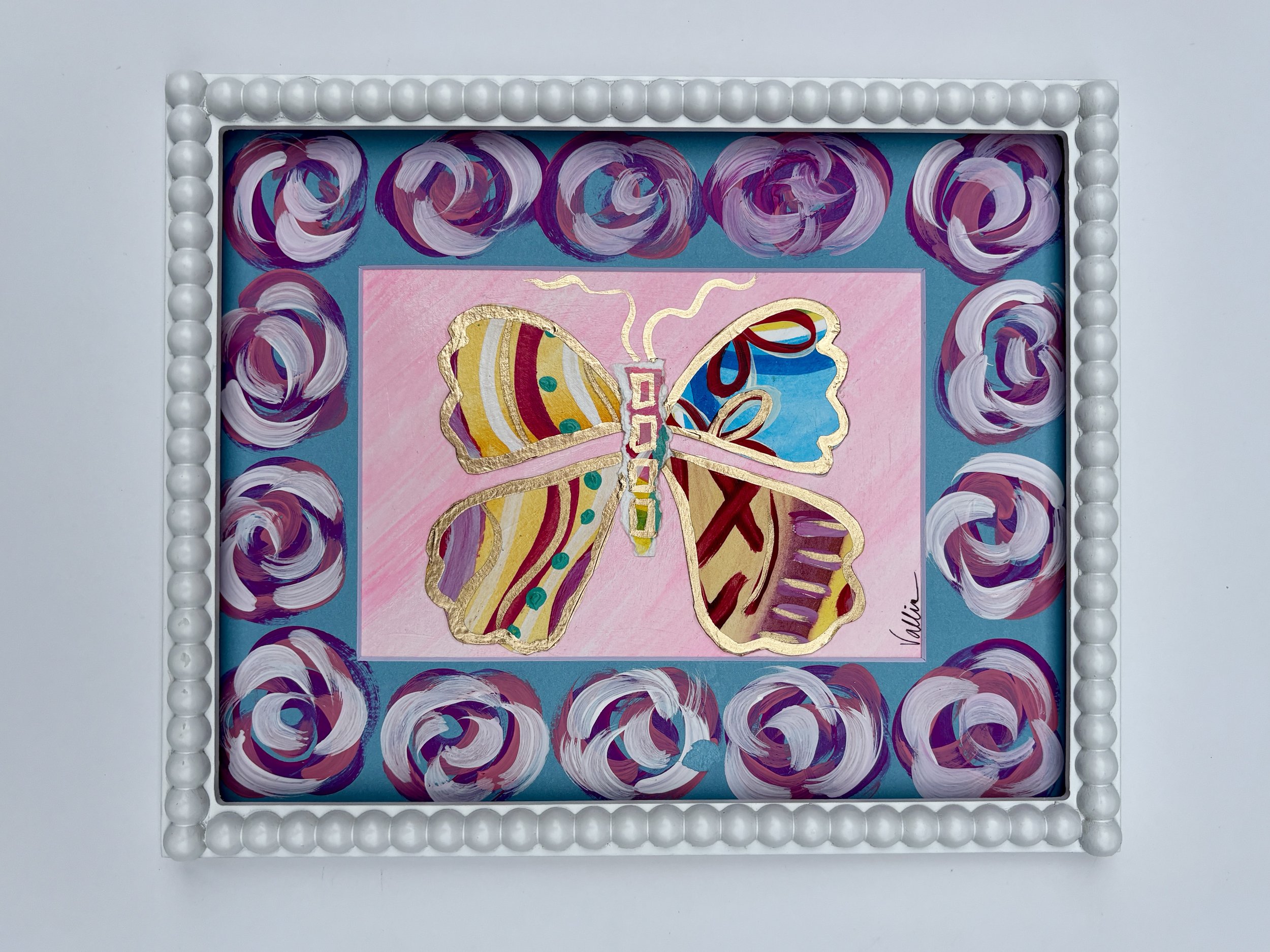 Flutter & Bloom (on pink)