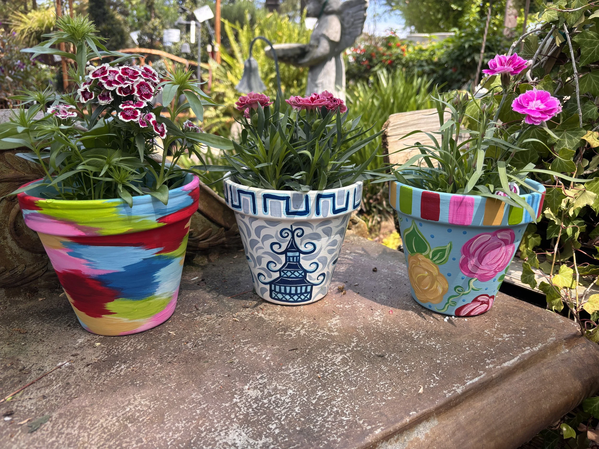 April 22 - Painted Garden Pot Workshop @ Aldridge Gardens