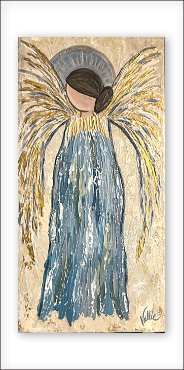 Blue Halo Angel