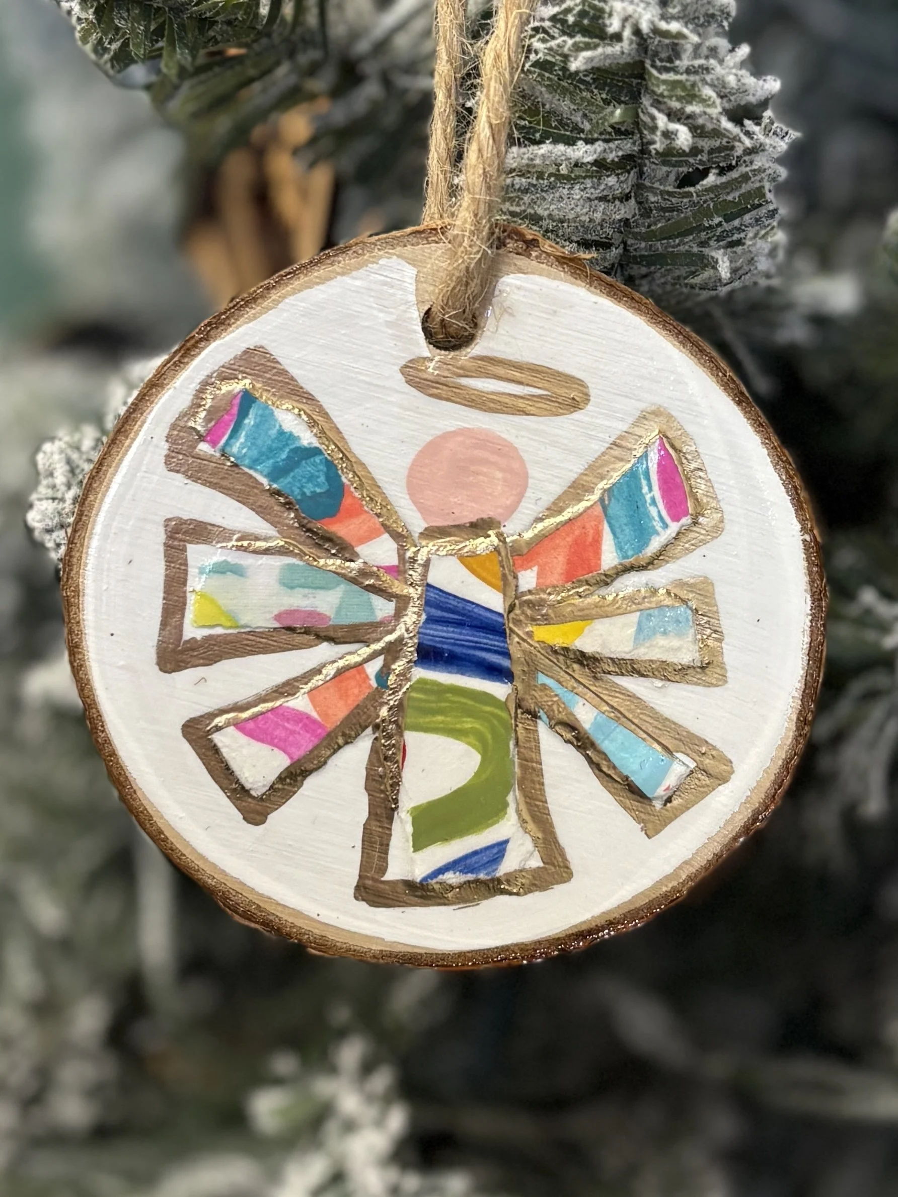 Piece-full Angel Ornament