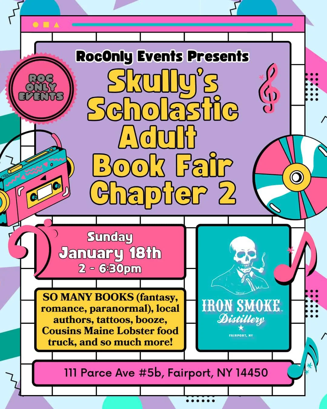 Skullys Scholastic Adult Book Fair - APPOINTMENTS ONLY