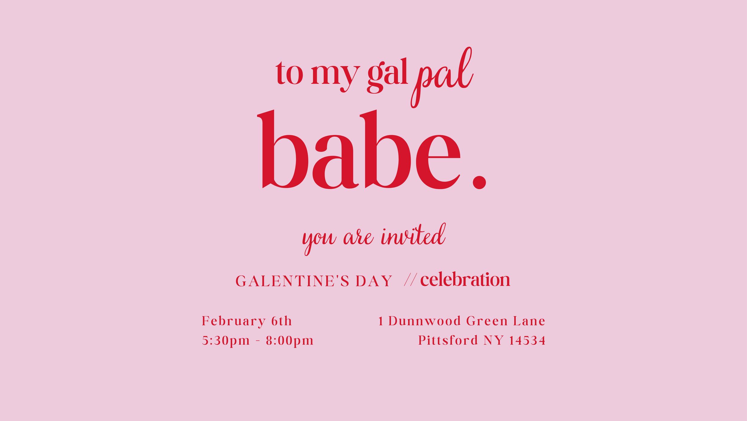 Galentines - A Night Out For The Girls