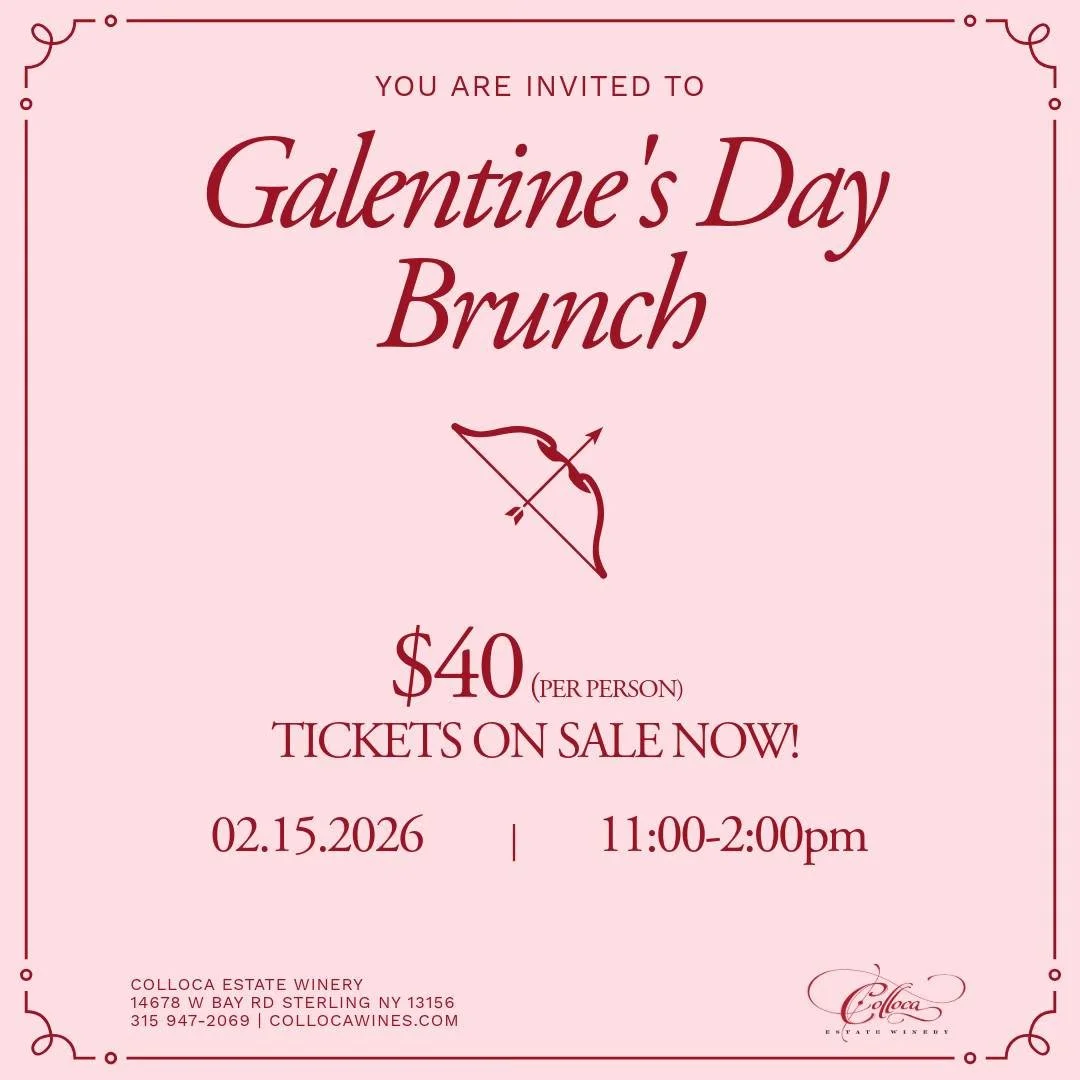 TICKETS REQUIRED - Galentine’s Brunch at Colloca Estate Winery