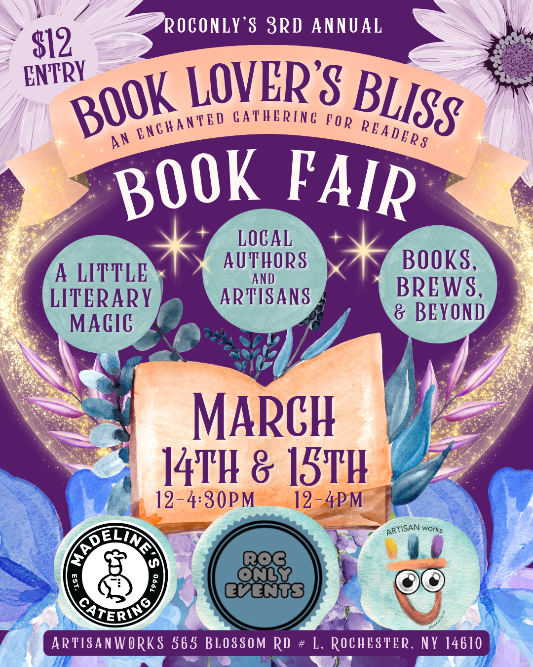 ROC ONLY - Artisan Works Book Fair