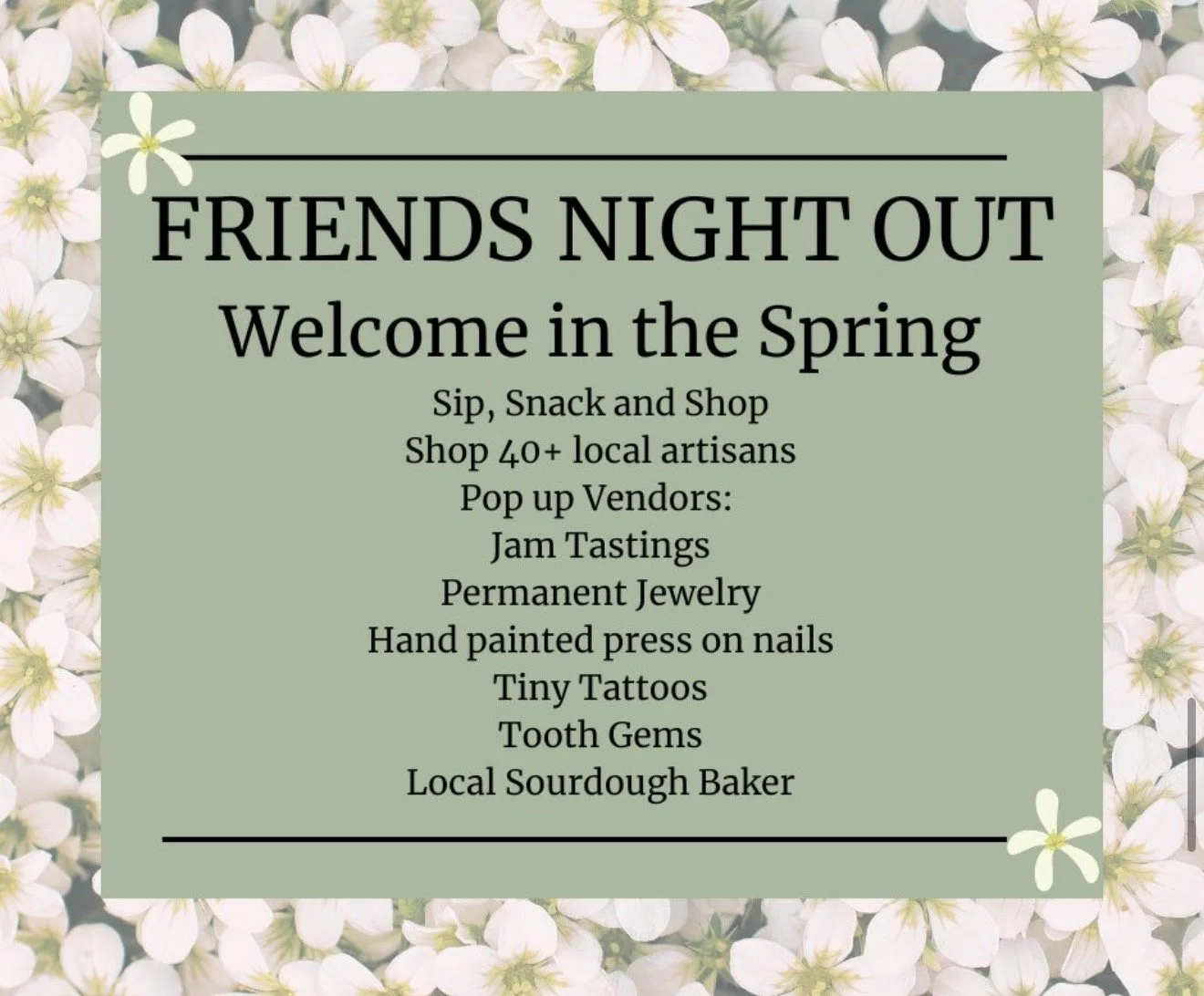 Girls Night Out - Sarah's Country Barn